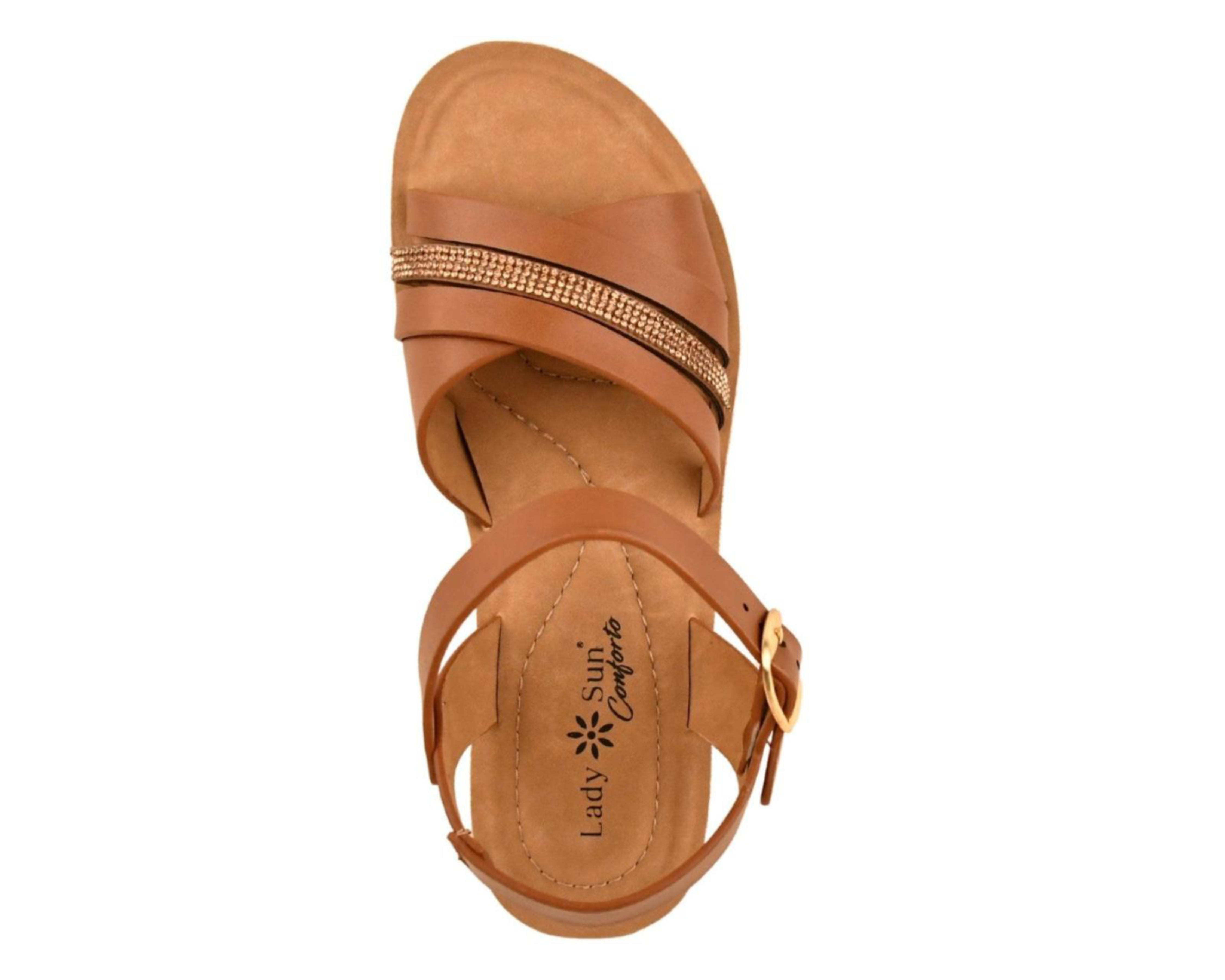 Foto 6 pulgar | Sandalias Casuales Lady Sun Conforto para Mujer