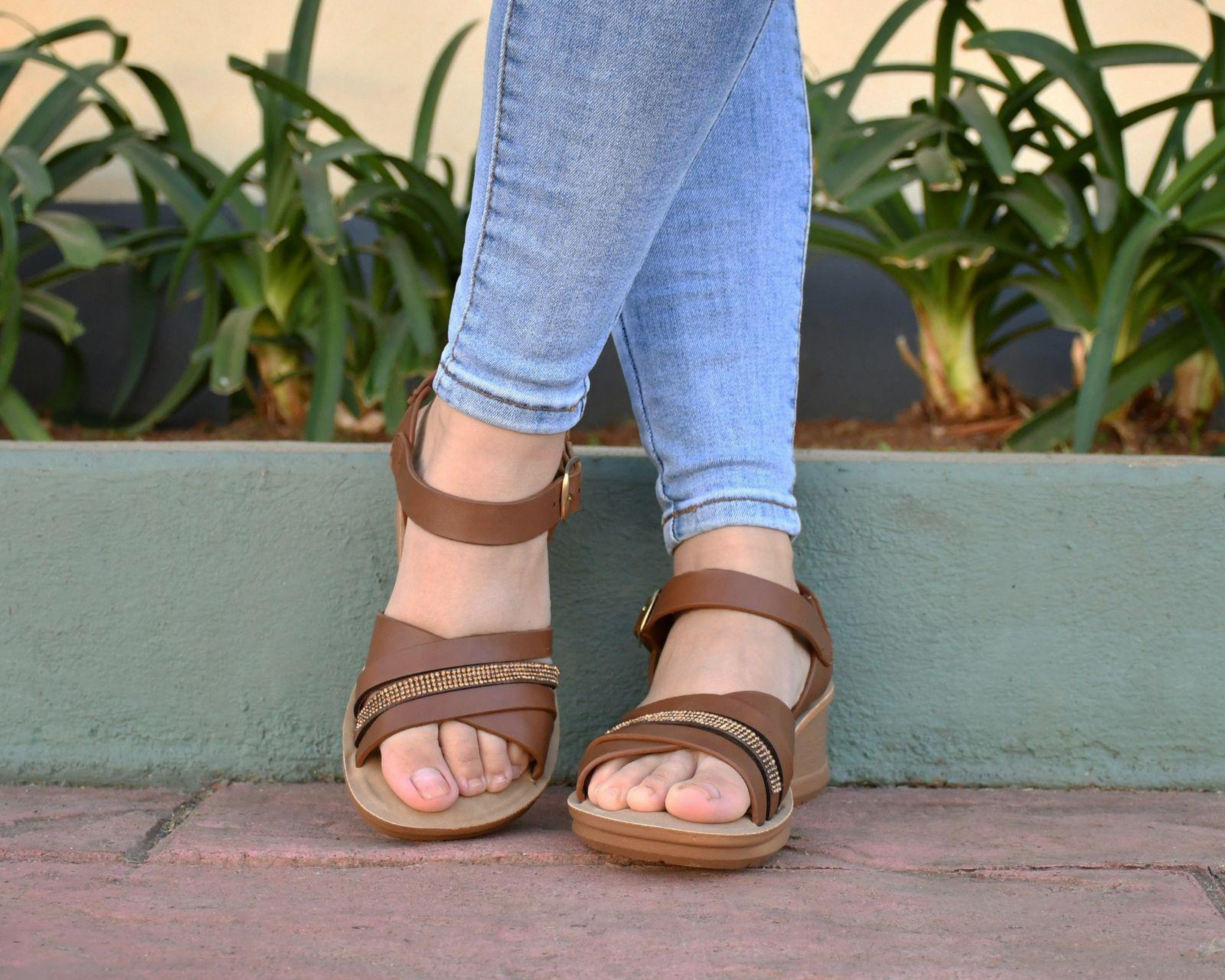 Foto 7 | Sandalias Casuales Lady Sun Conforto para Mujer