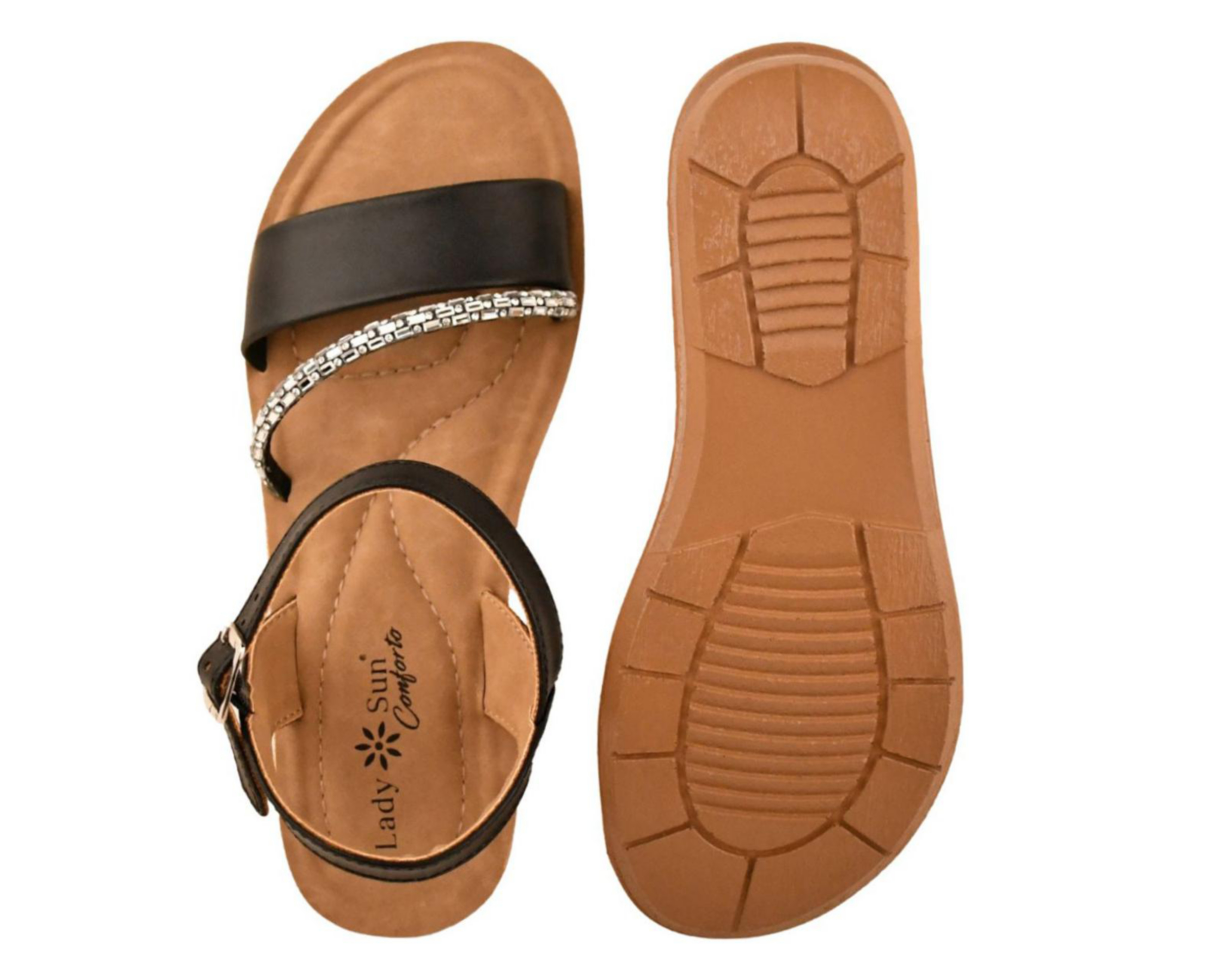 Foto 3 pulgar | Sandalias Confort Lady Sun Conforto para Mujer