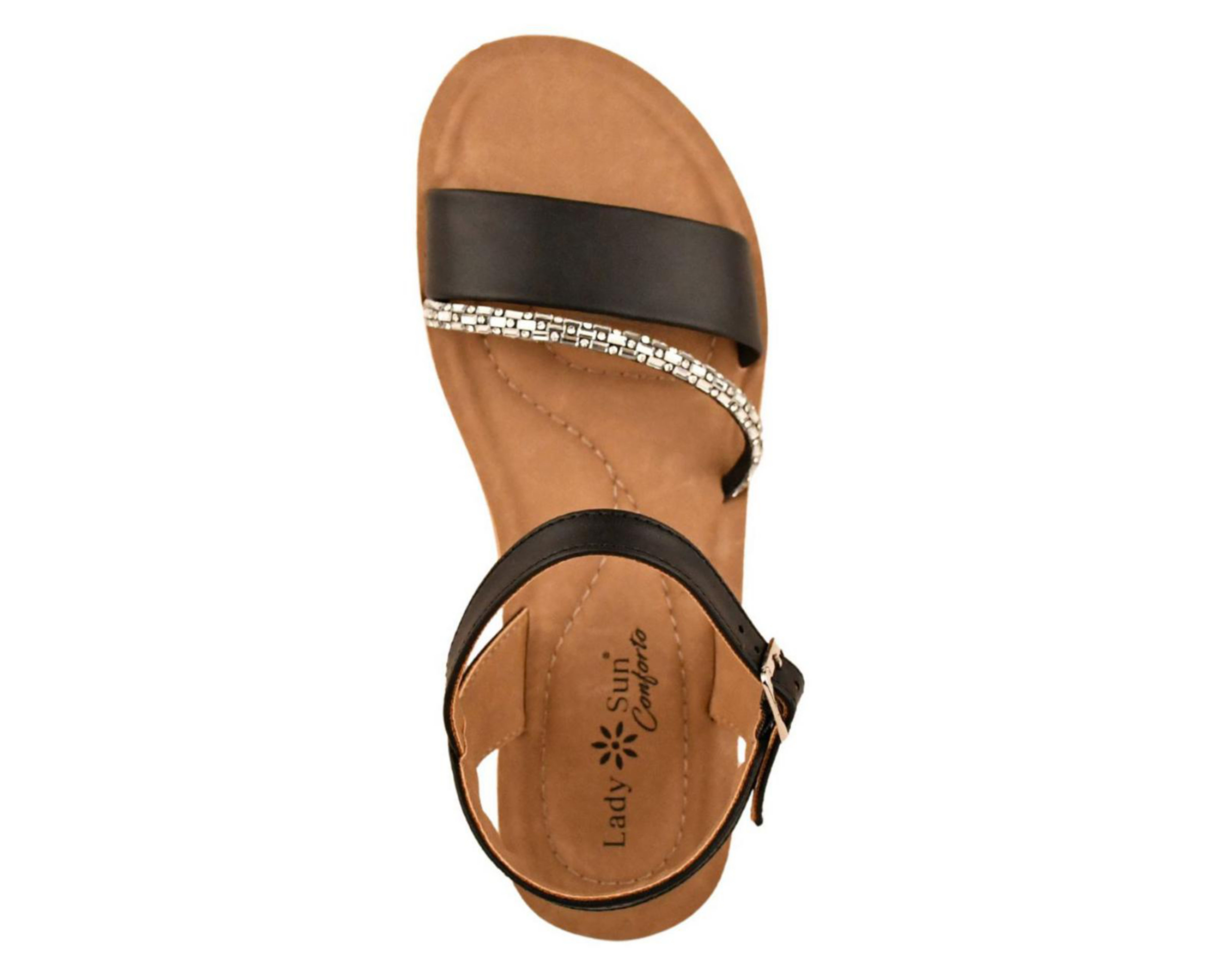 Foto 6 pulgar | Sandalias Confort Lady Sun Conforto para Mujer