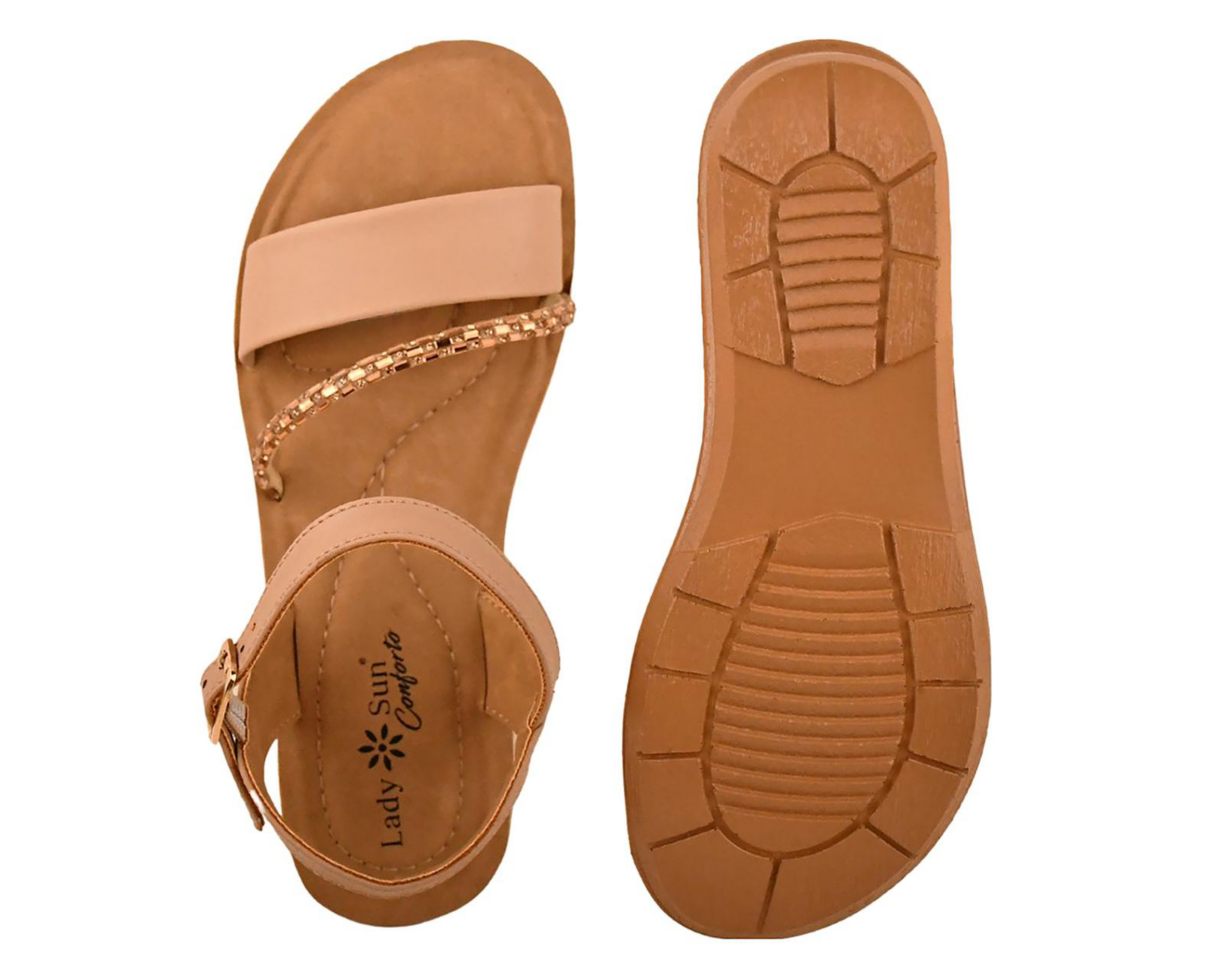 Foto 3 pulgar | Sandalias Confort Lady Sun Conforto para Mujer