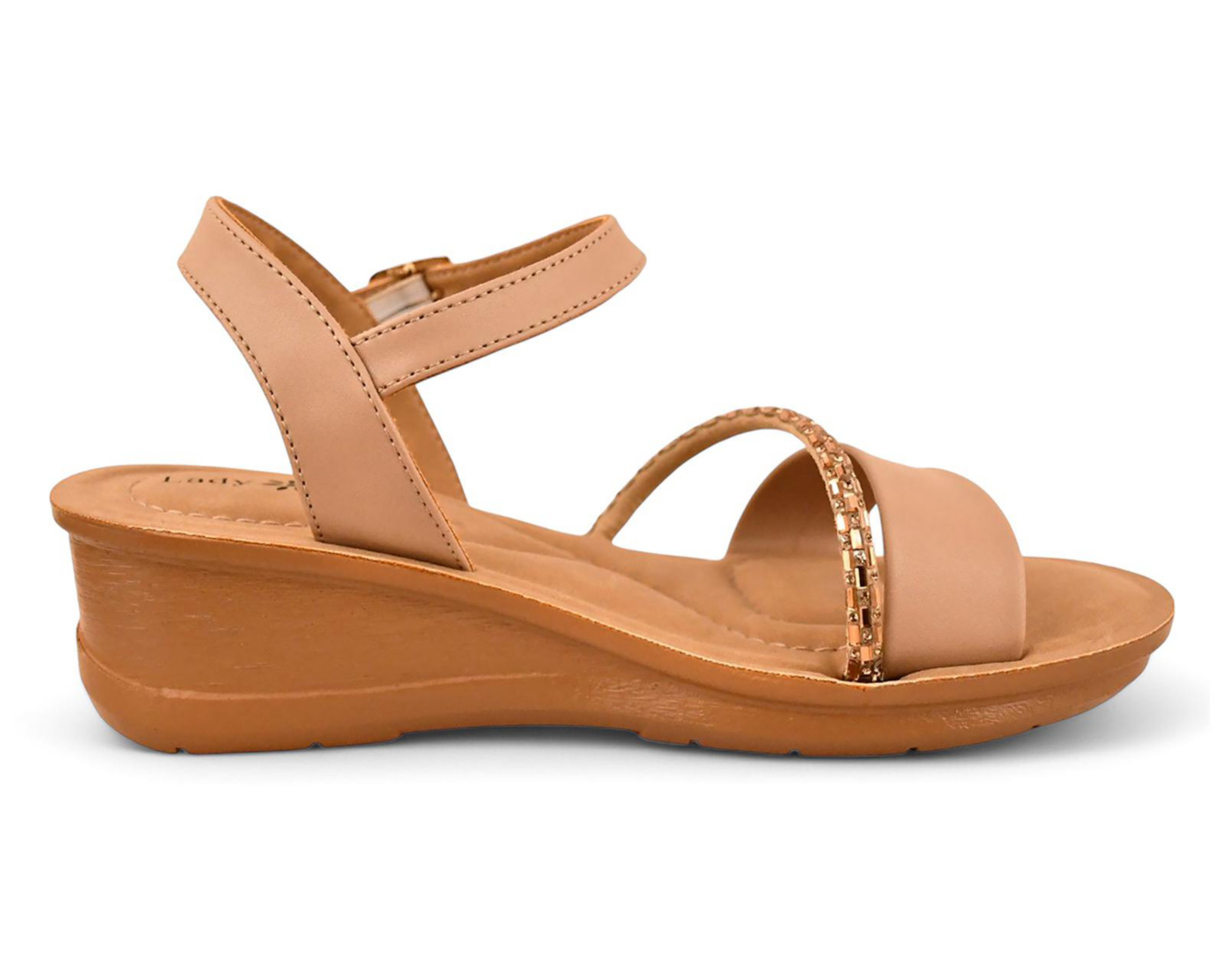 Foto 5 pulgar | Sandalias Confort Lady Sun Conforto para Mujer