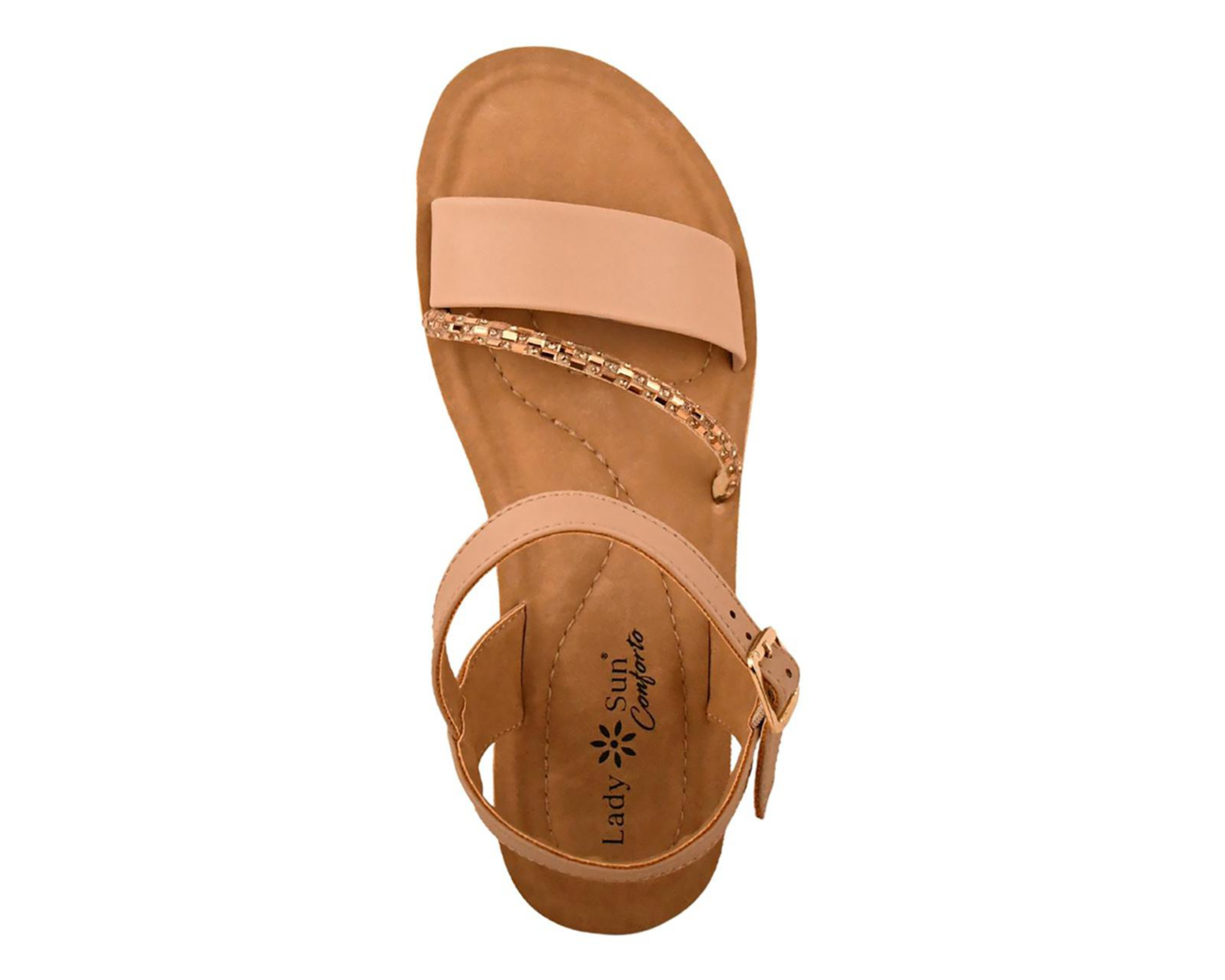 Foto 5 | Sandalias Confort Lady Sun Conforto para Mujer