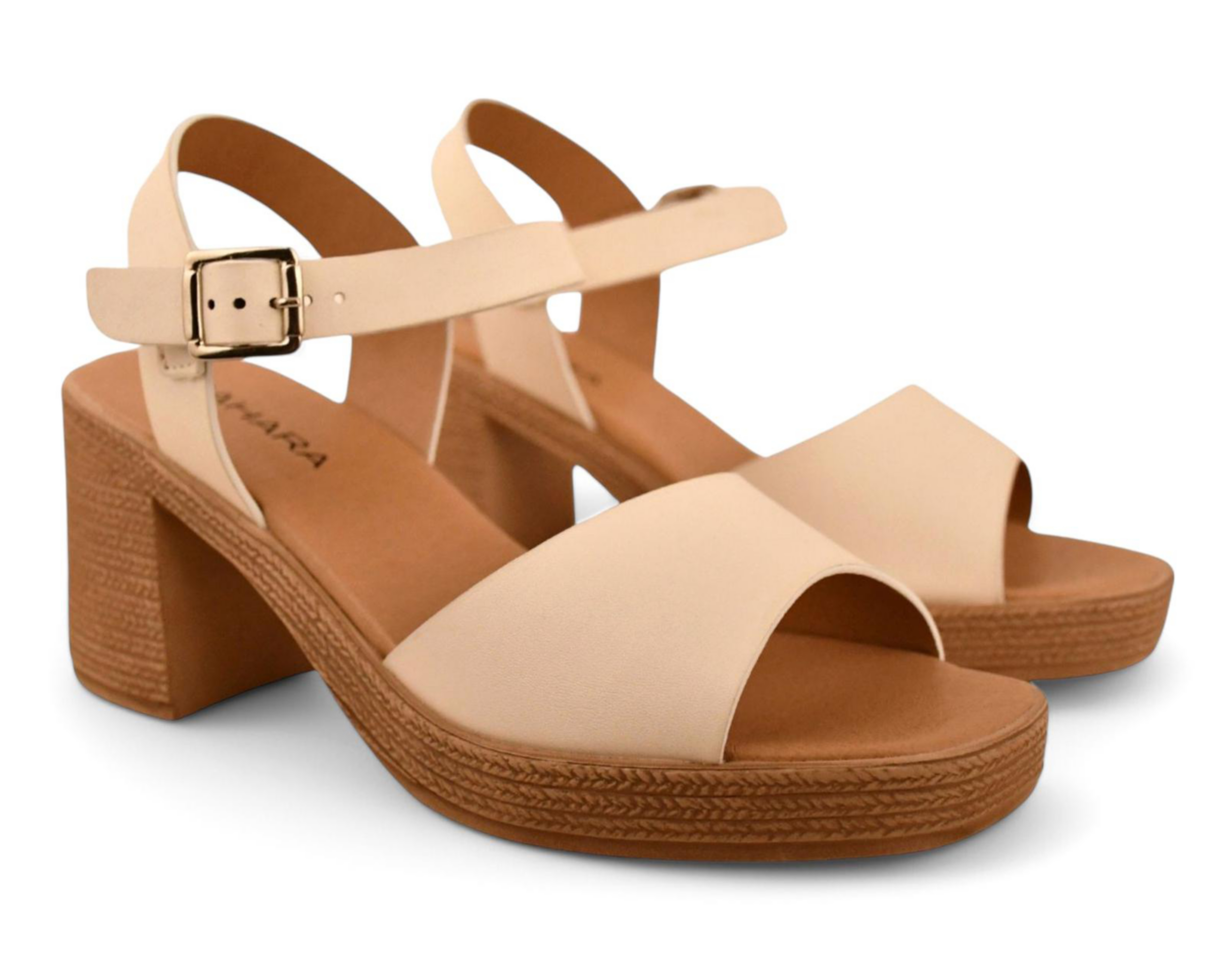 Foto 2 pulgar | Sandalias de Tacón Sahara para Mujer
