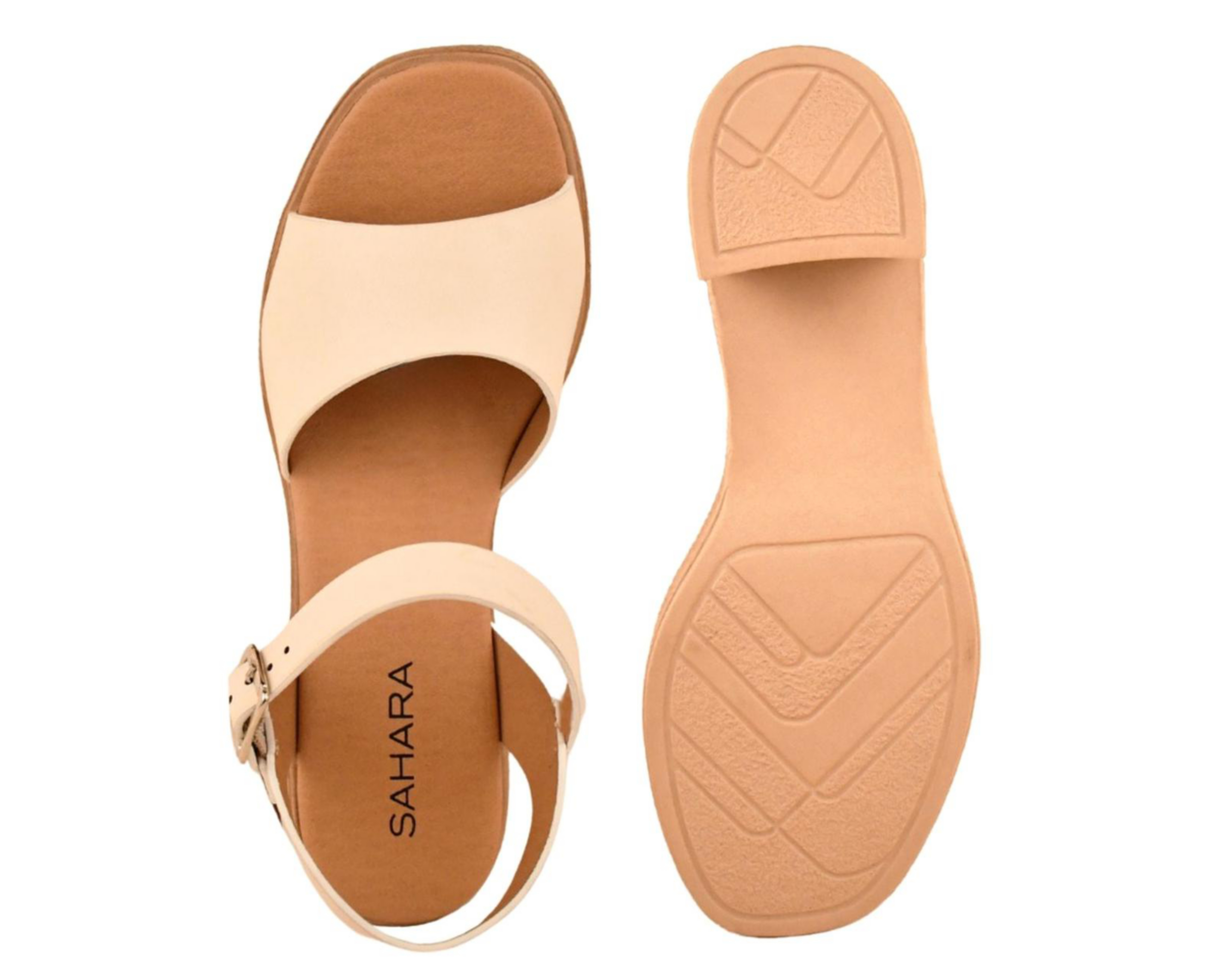 Foto 3 pulgar | Sandalias de Tacón Sahara para Mujer