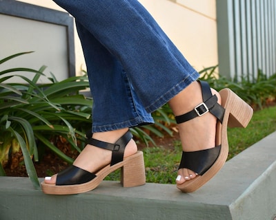 Foto 7 | Sandalias de Tacón Sahara para Mujer