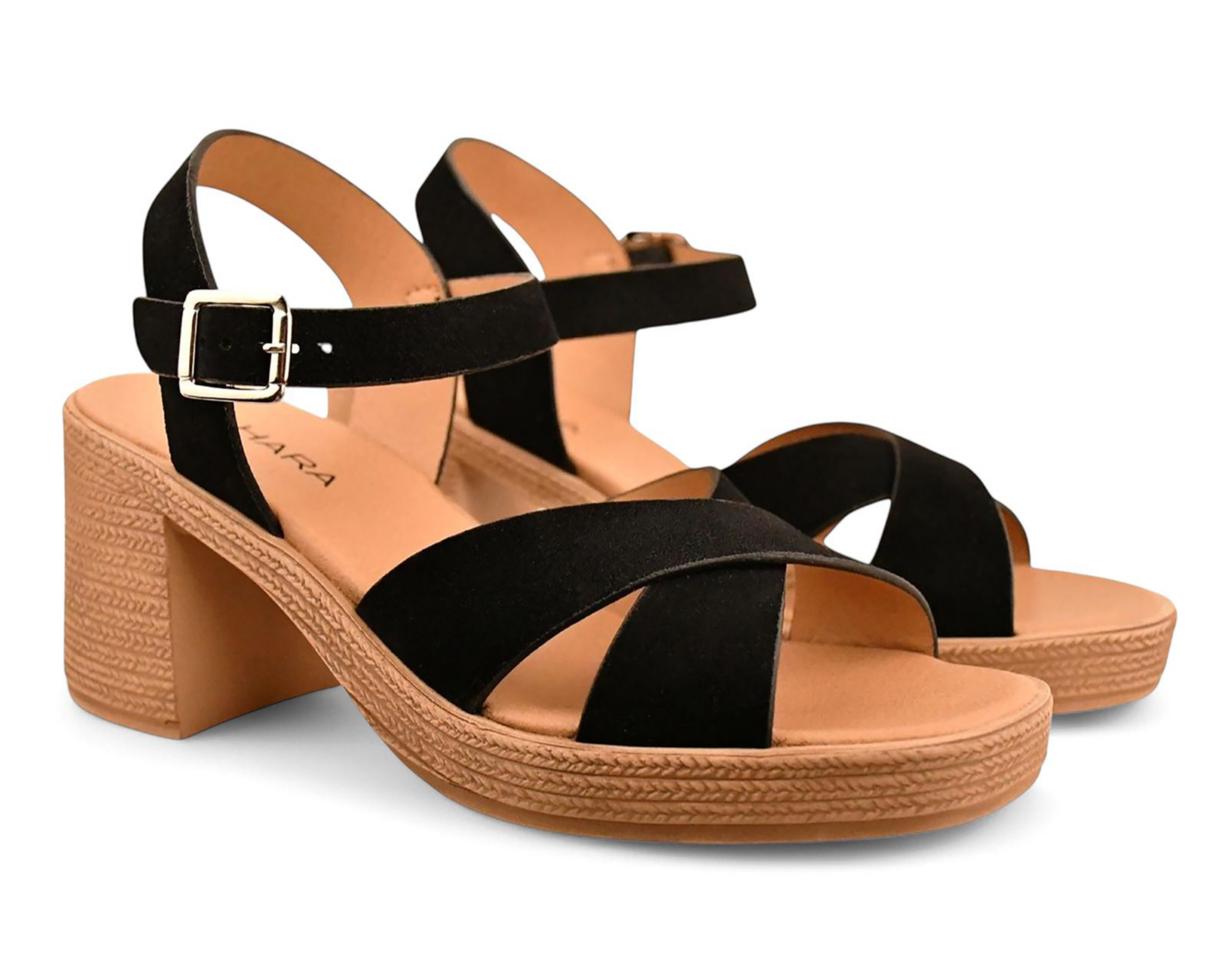 Foto 2 pulgar | Sandalias de Tacón Sahara para Mujer