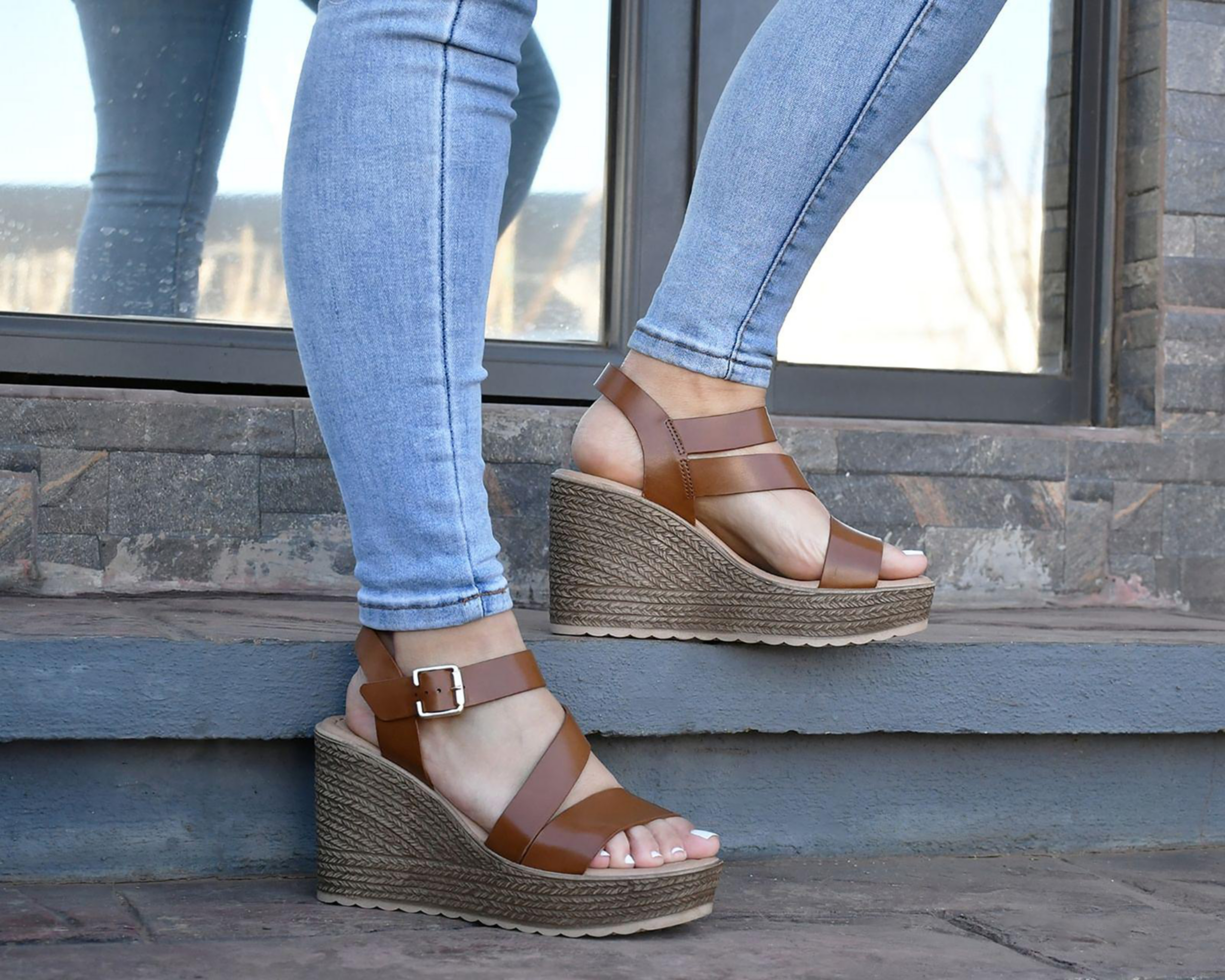 Foto 8 pulgar | Sandalias Casuales Sahara para Mujer