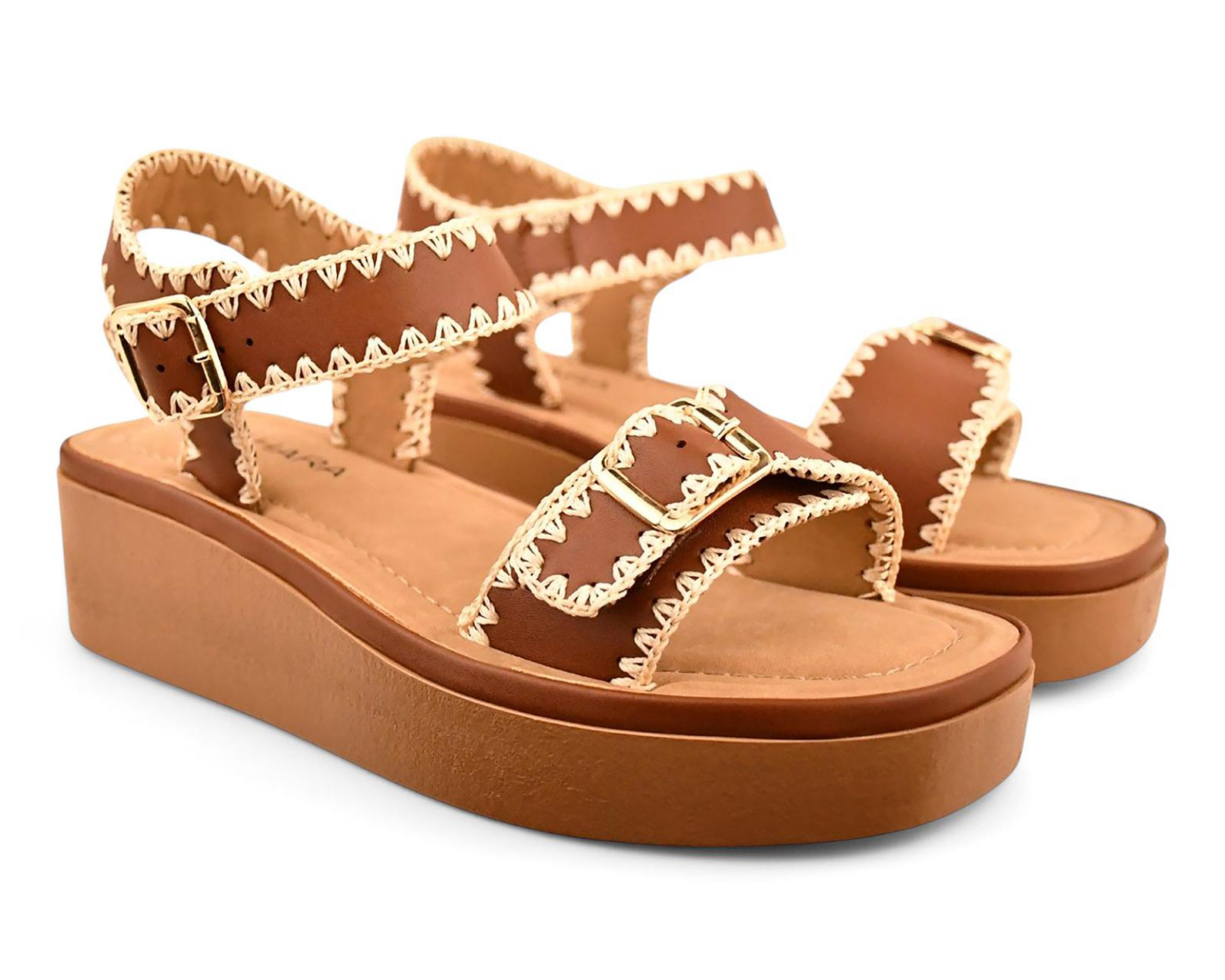 Foto 2 pulgar | Sandalias Casuales Sahara para Mujer