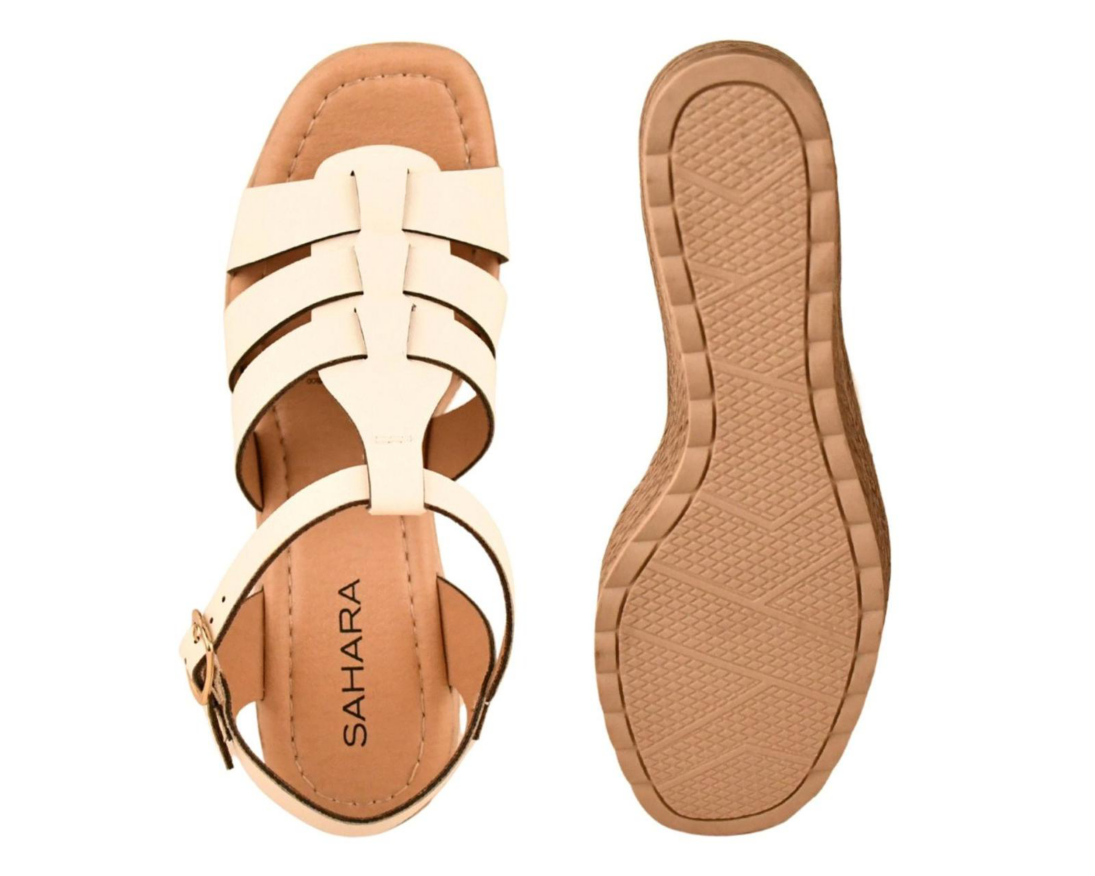 Foto 3 pulgar | Sandalias Casuales Sahara para Mujer
