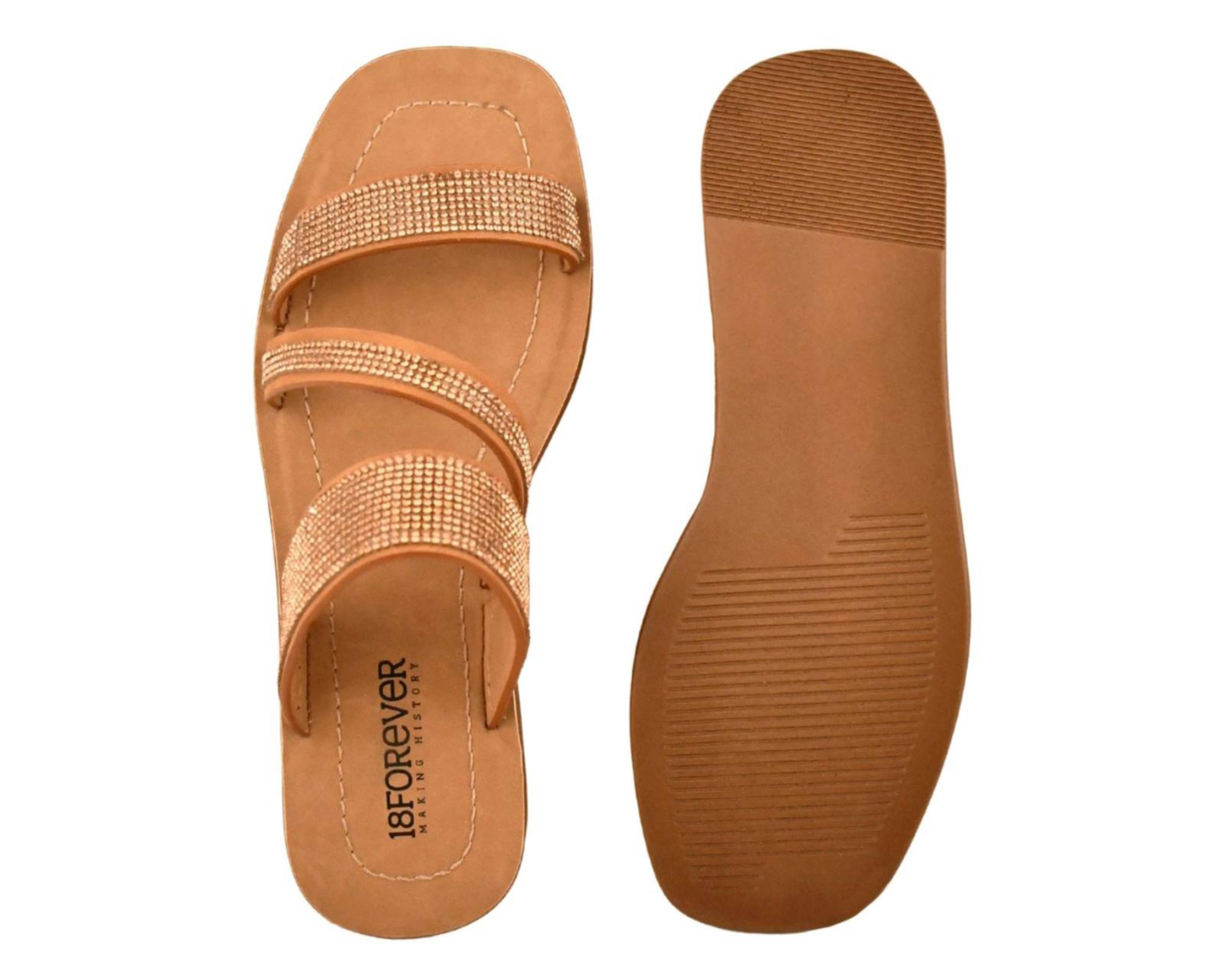Foto 3 pulgar | Sandalias Casuales 18 Forever para Mujer