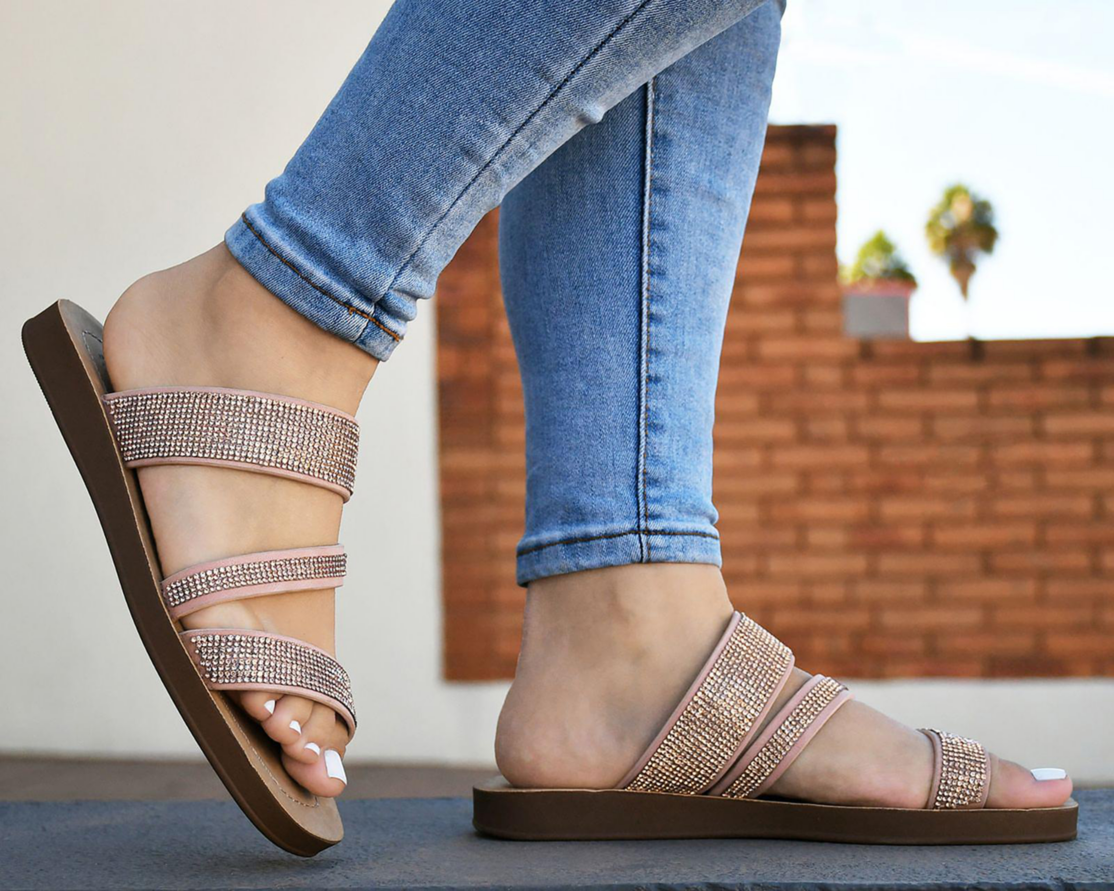 Foto 8 pulgar | Sandalias Casuales 18 Forever para Mujer