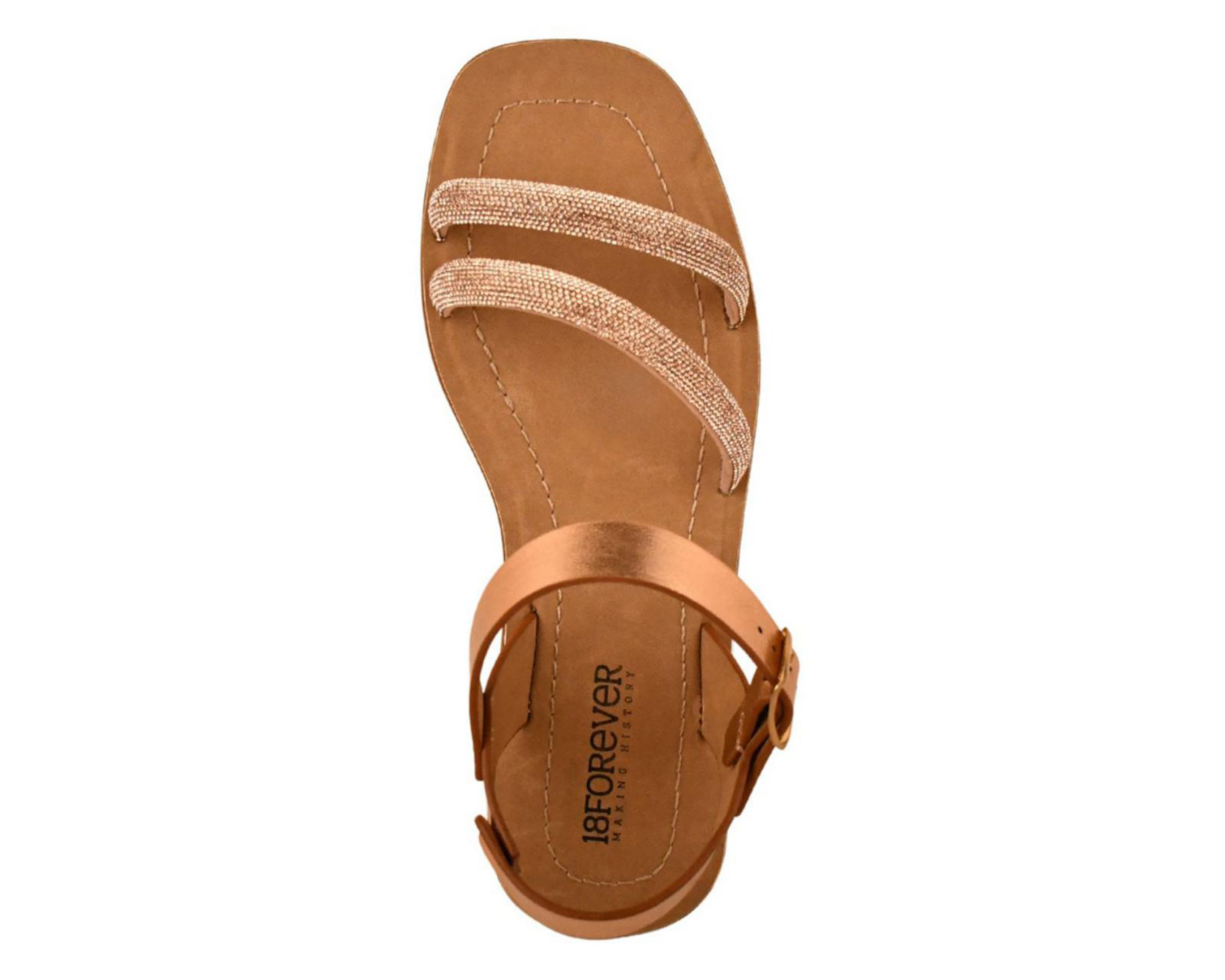 Foto 6 pulgar | Sandalias Casuales 18 Forever para Mujer