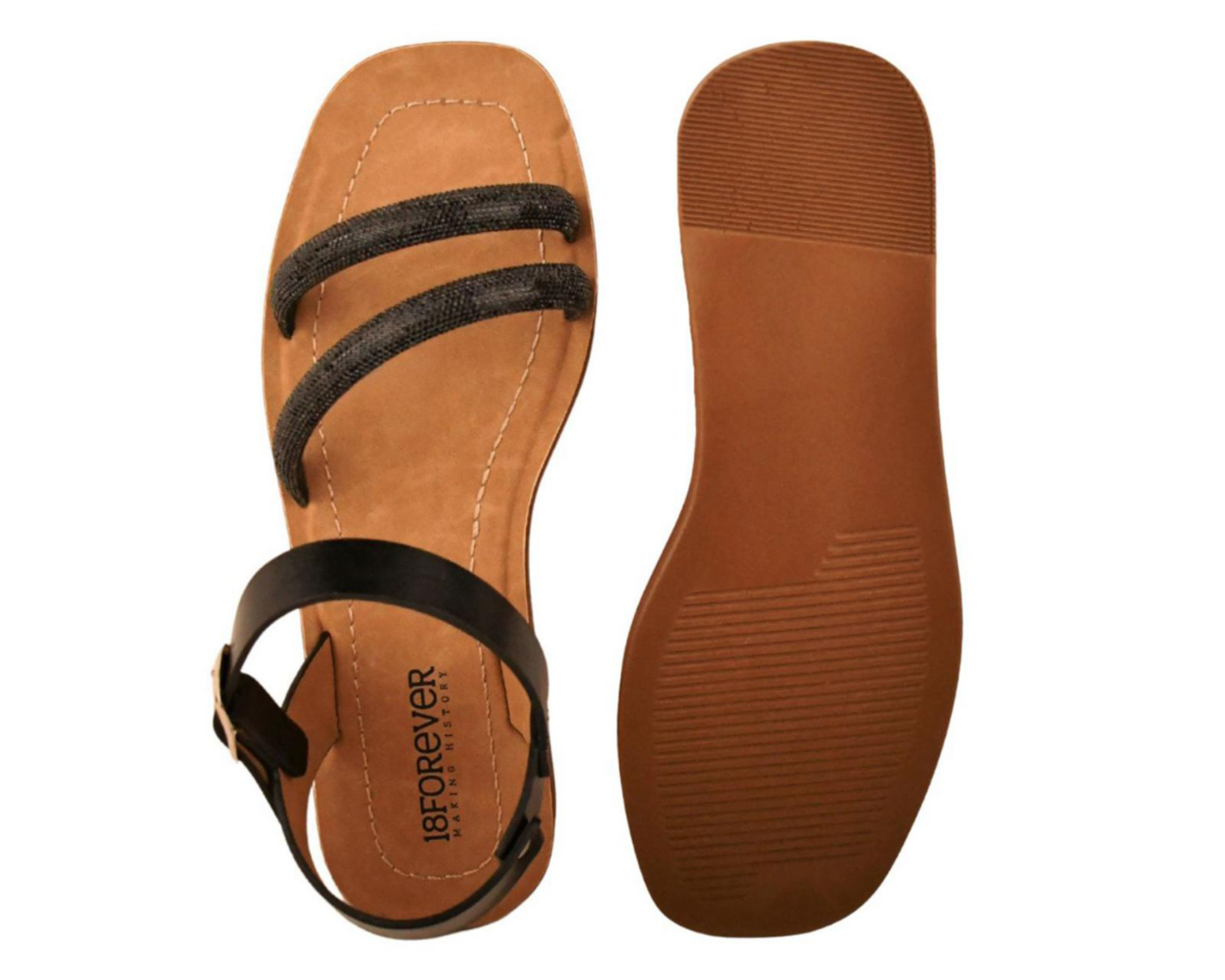 Foto 3 pulgar | Sandalias Casuales 18 Forever para Mujer