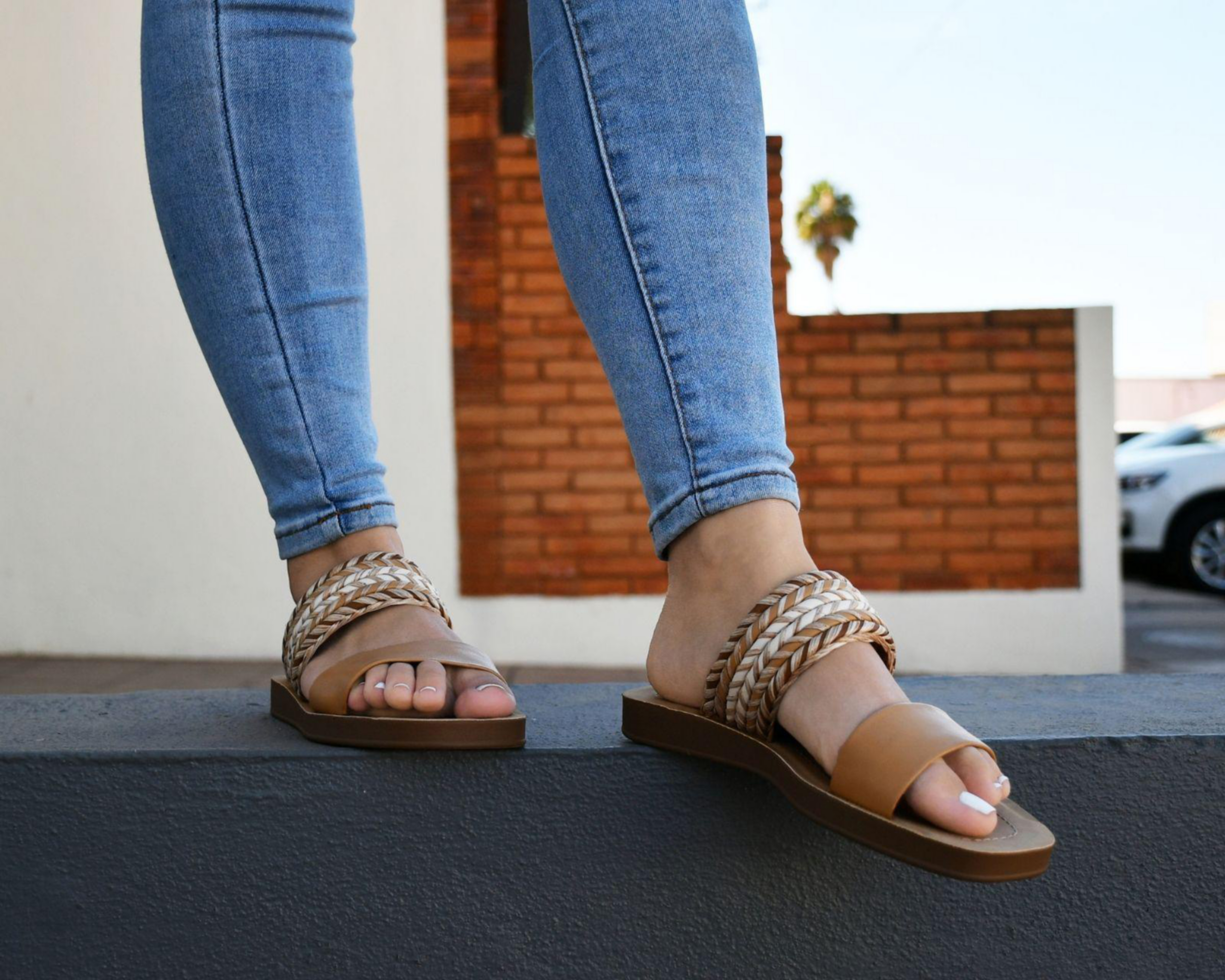 Foto 8 pulgar | Sandalias Casuales Sahara para Mujer