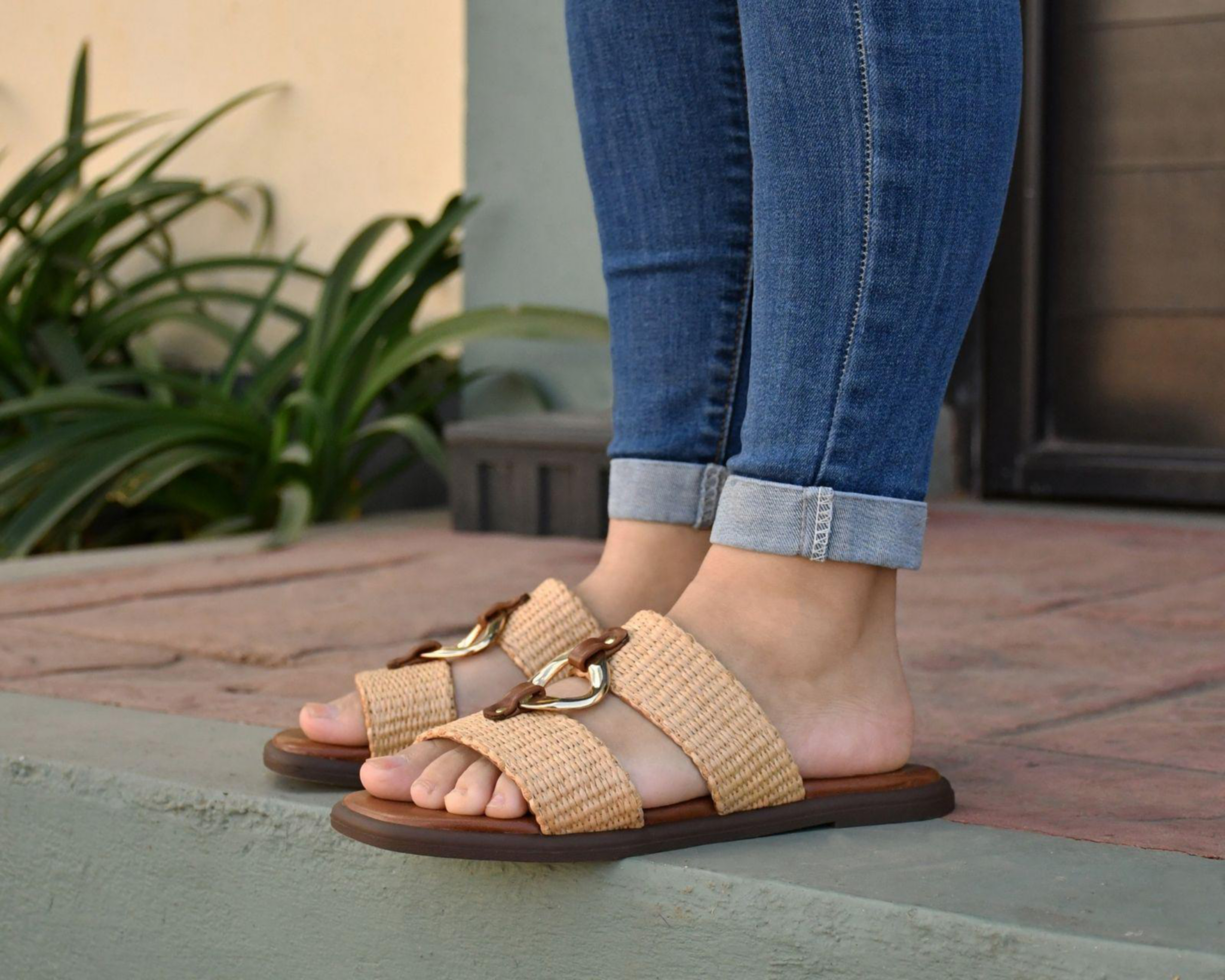 Foto 8 pulgar | Sandalias Casuales Refill para Mujer