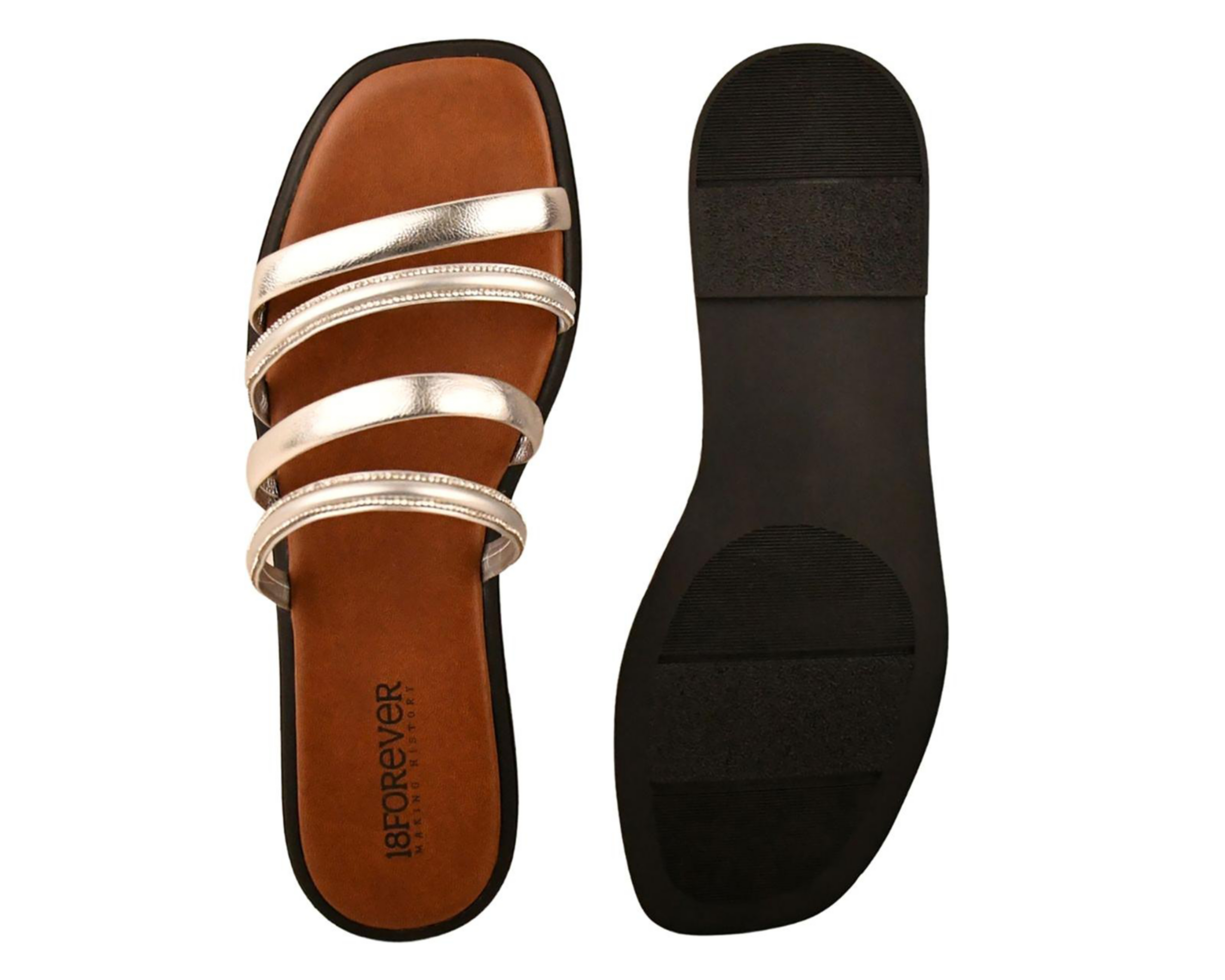 Foto 3 pulgar | Sandalias Casuales 18 Forever para Mujer