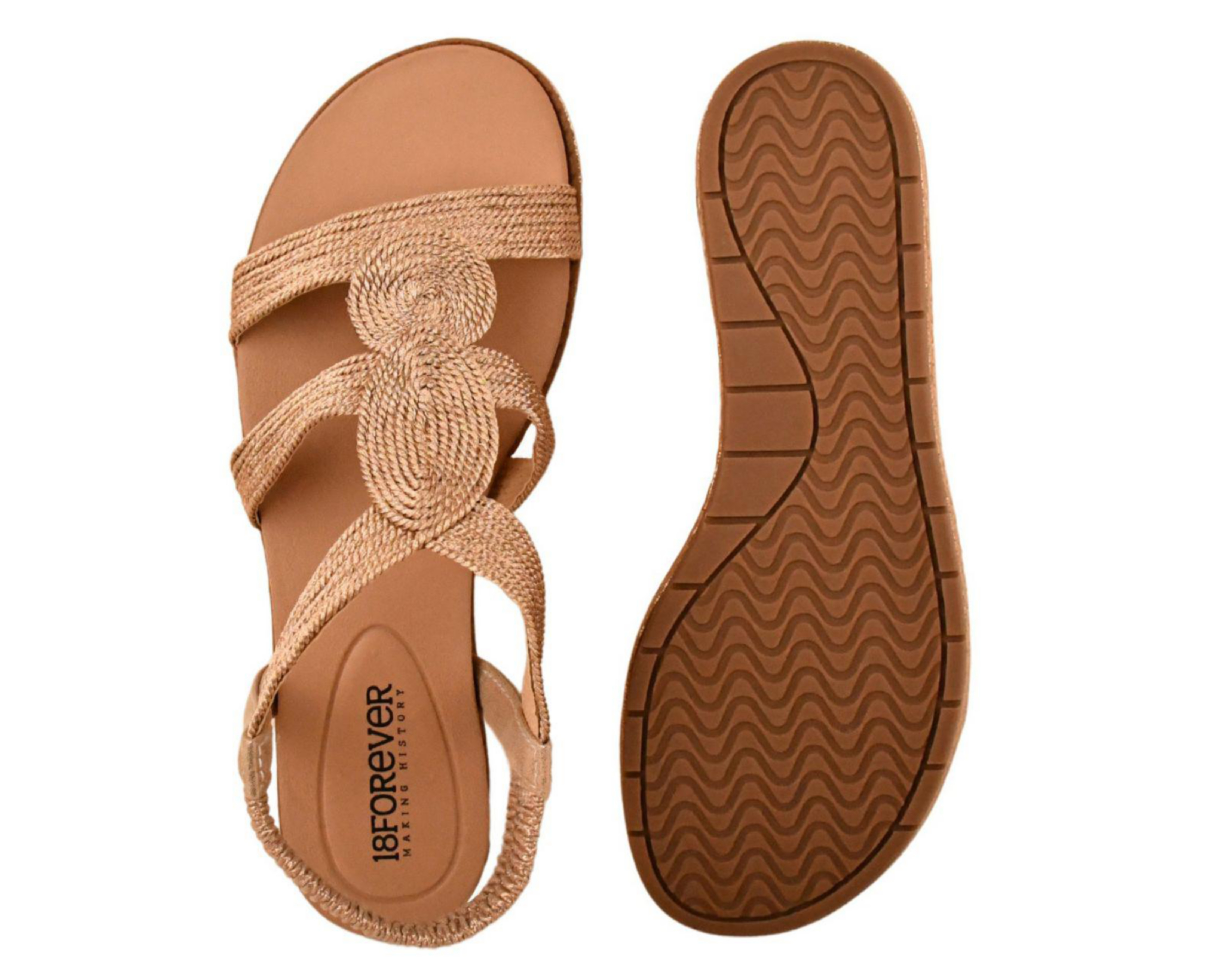 Foto 3 pulgar | Sandalias Casuales 18 Forever para Mujer