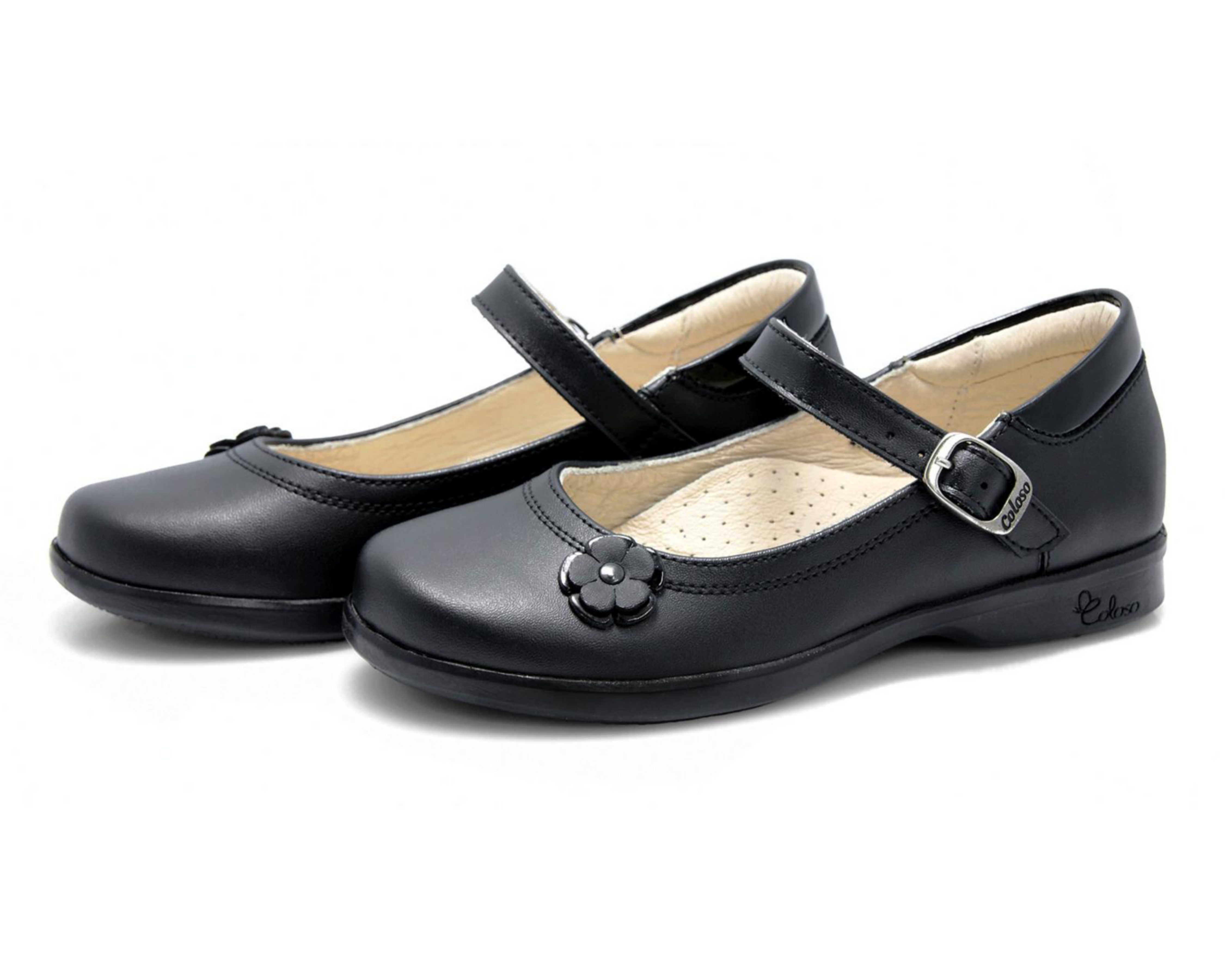 Zapatos Escolares Coloso de Piel para Niña