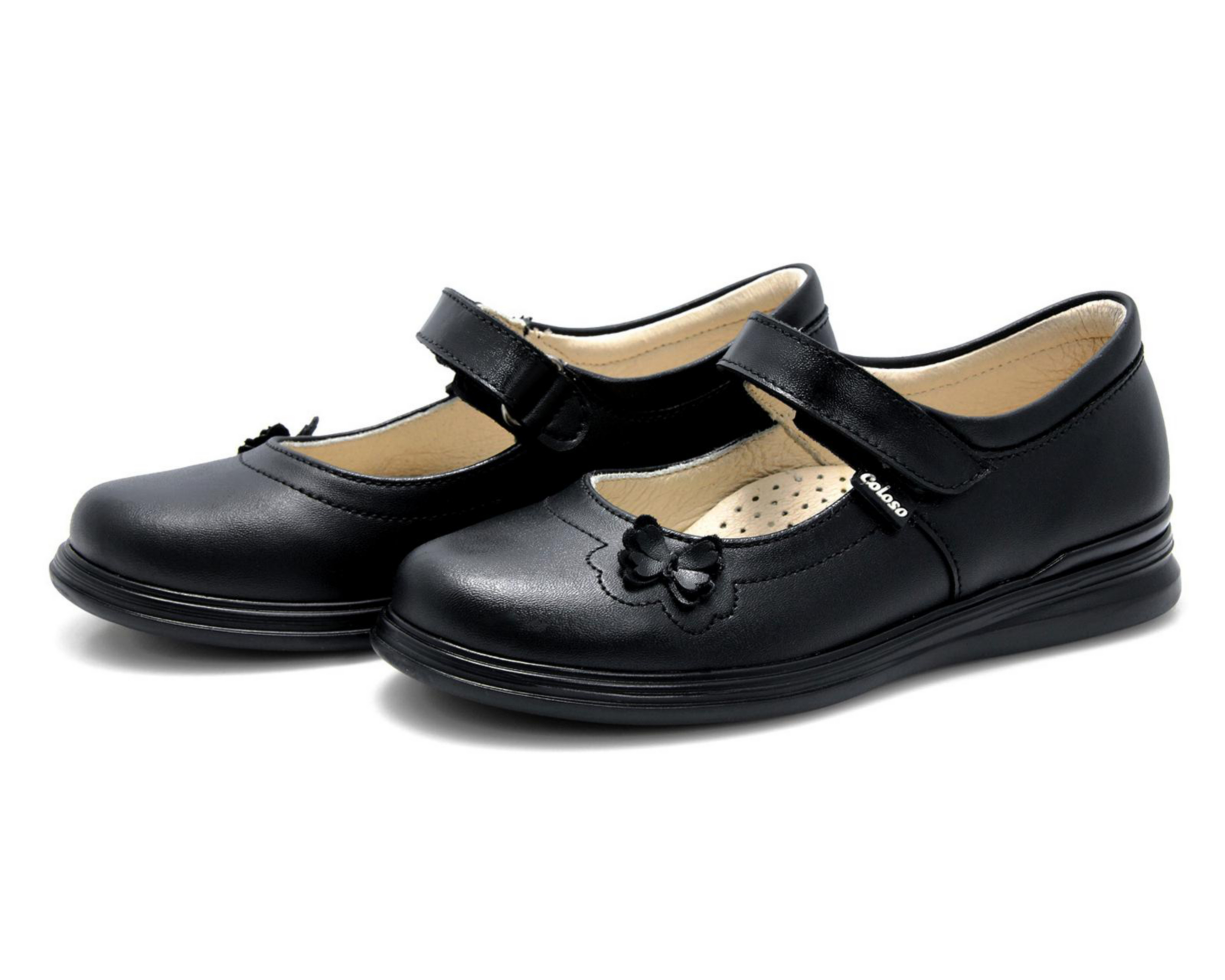 Zapatos Escolares Coloso de Piel para Niña