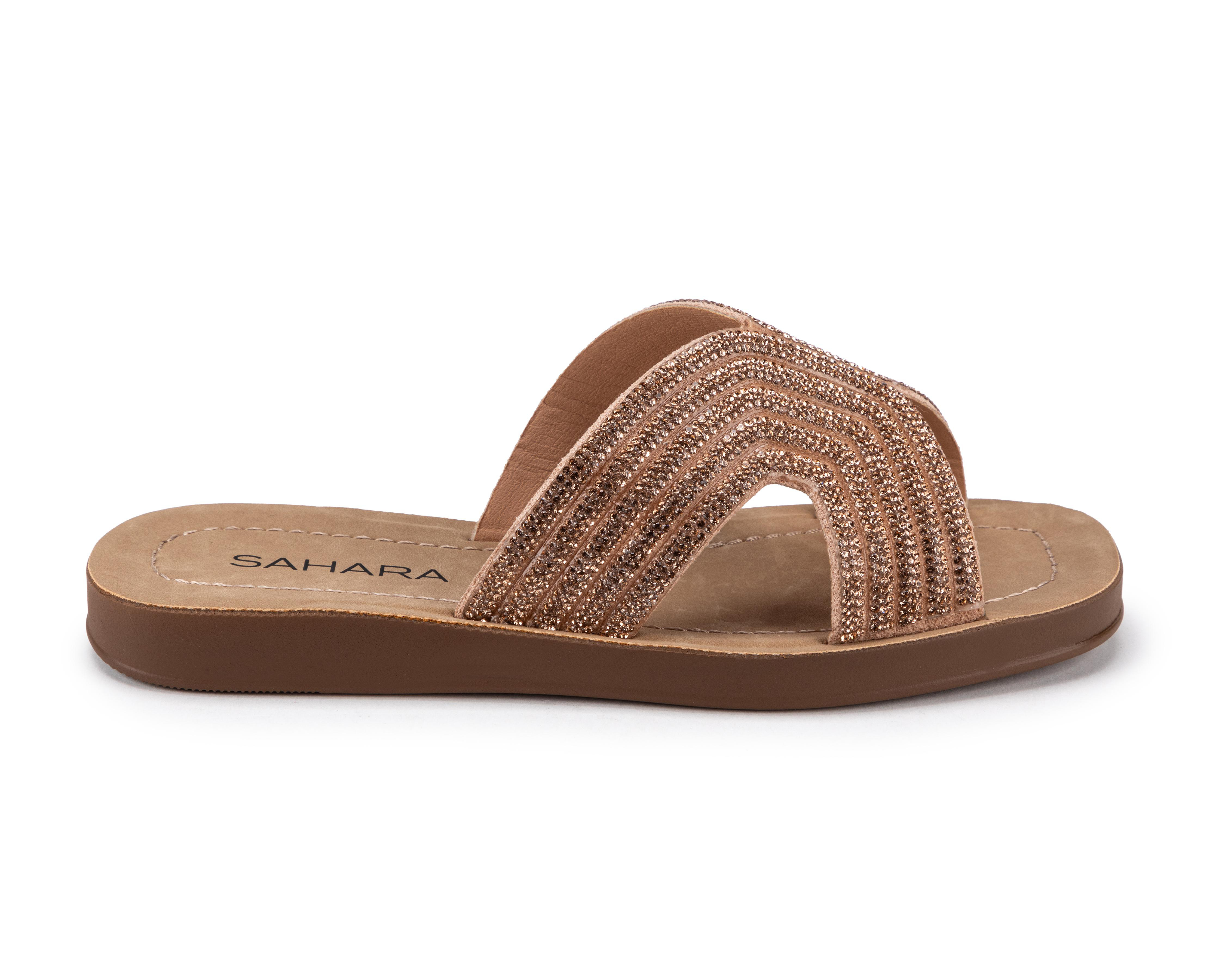 Foto 3 pulgar | Sandalias Casuales Sahara para Mujer