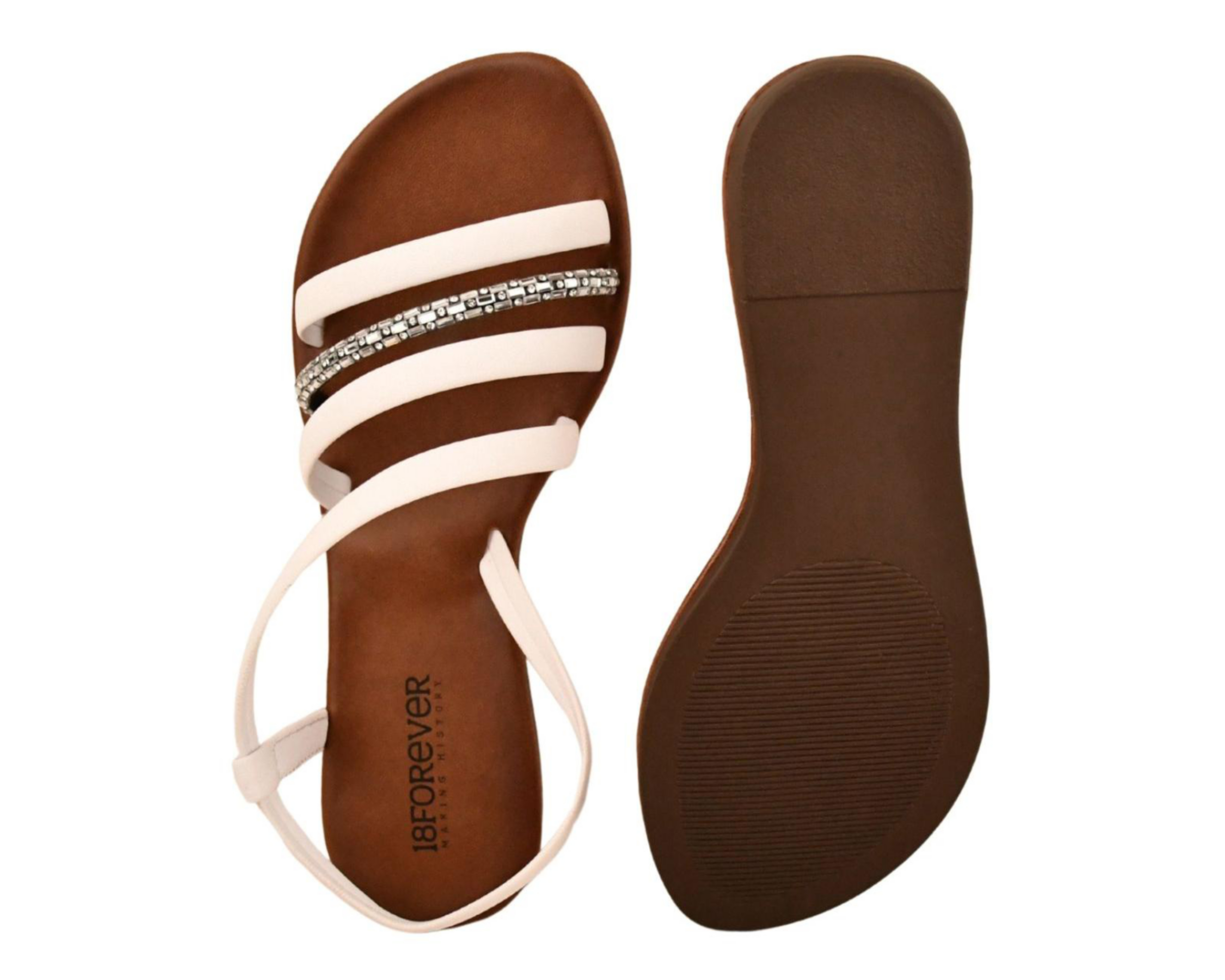 Foto 3 pulgar | Sandalias Casuales 18 Forever para Mujer