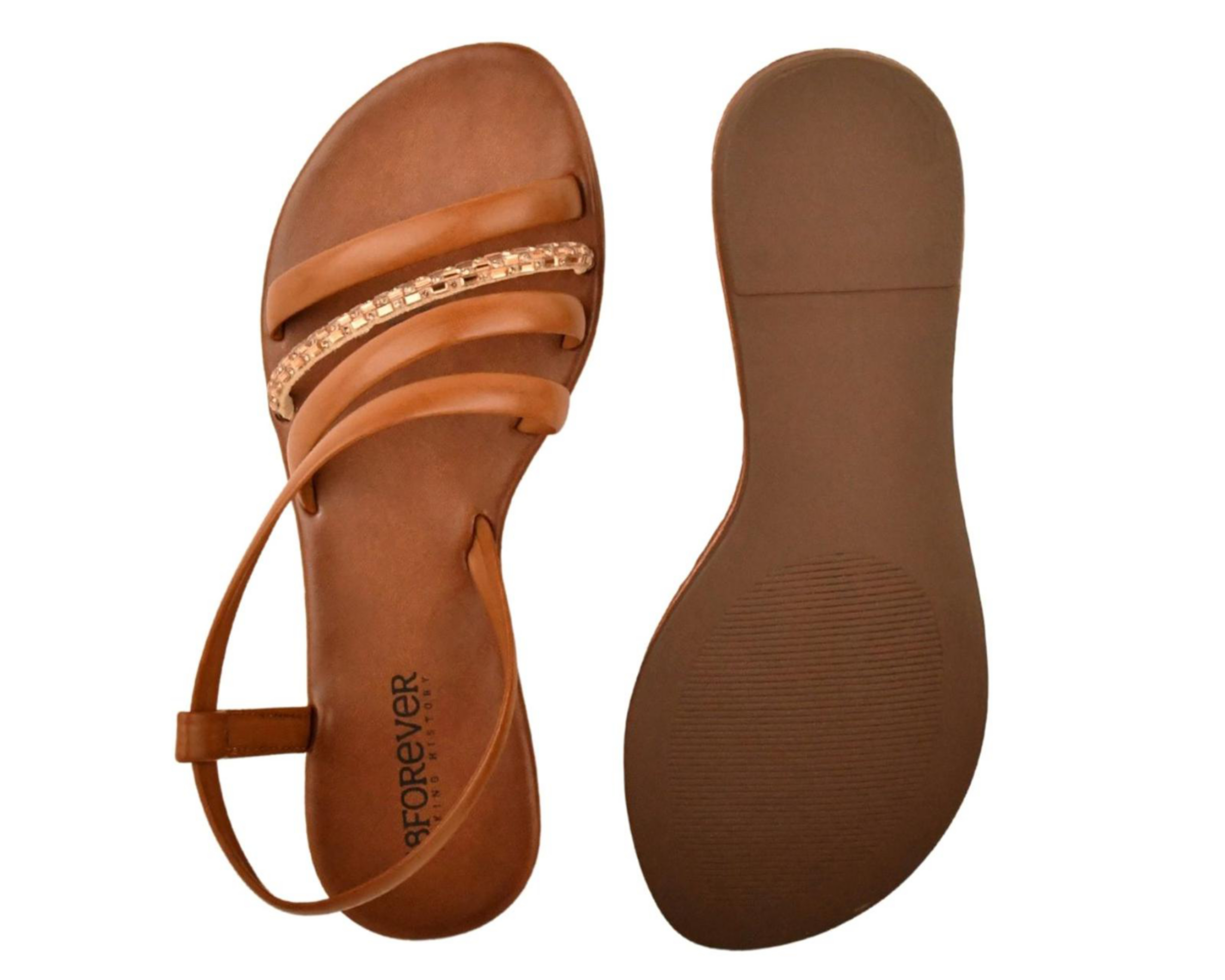 Foto 3 pulgar | Sandalias Casuales 18 Forever para Mujer