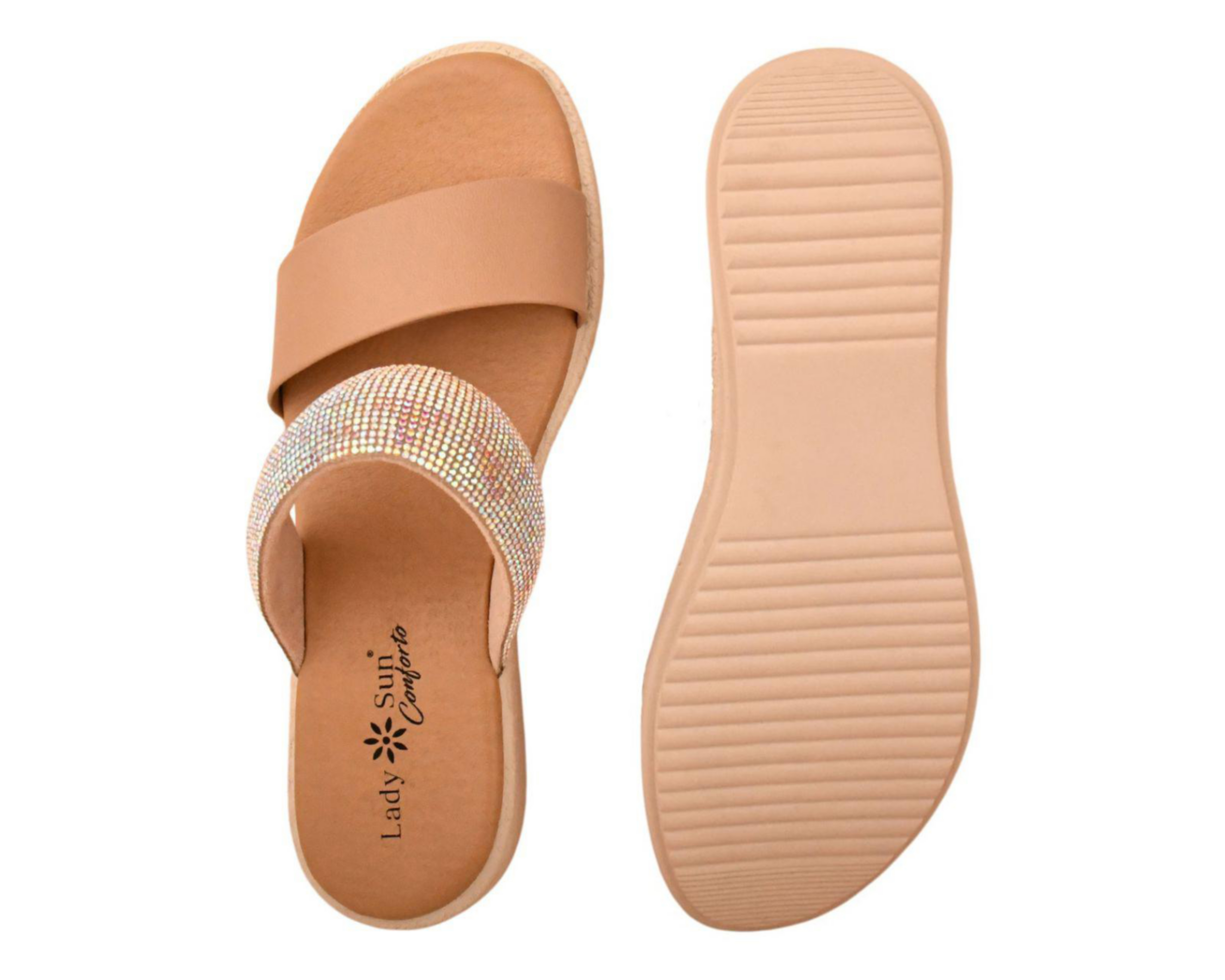 Foto 3 pulgar | Sandalias Confort Lady Sun Conforto para Mujer