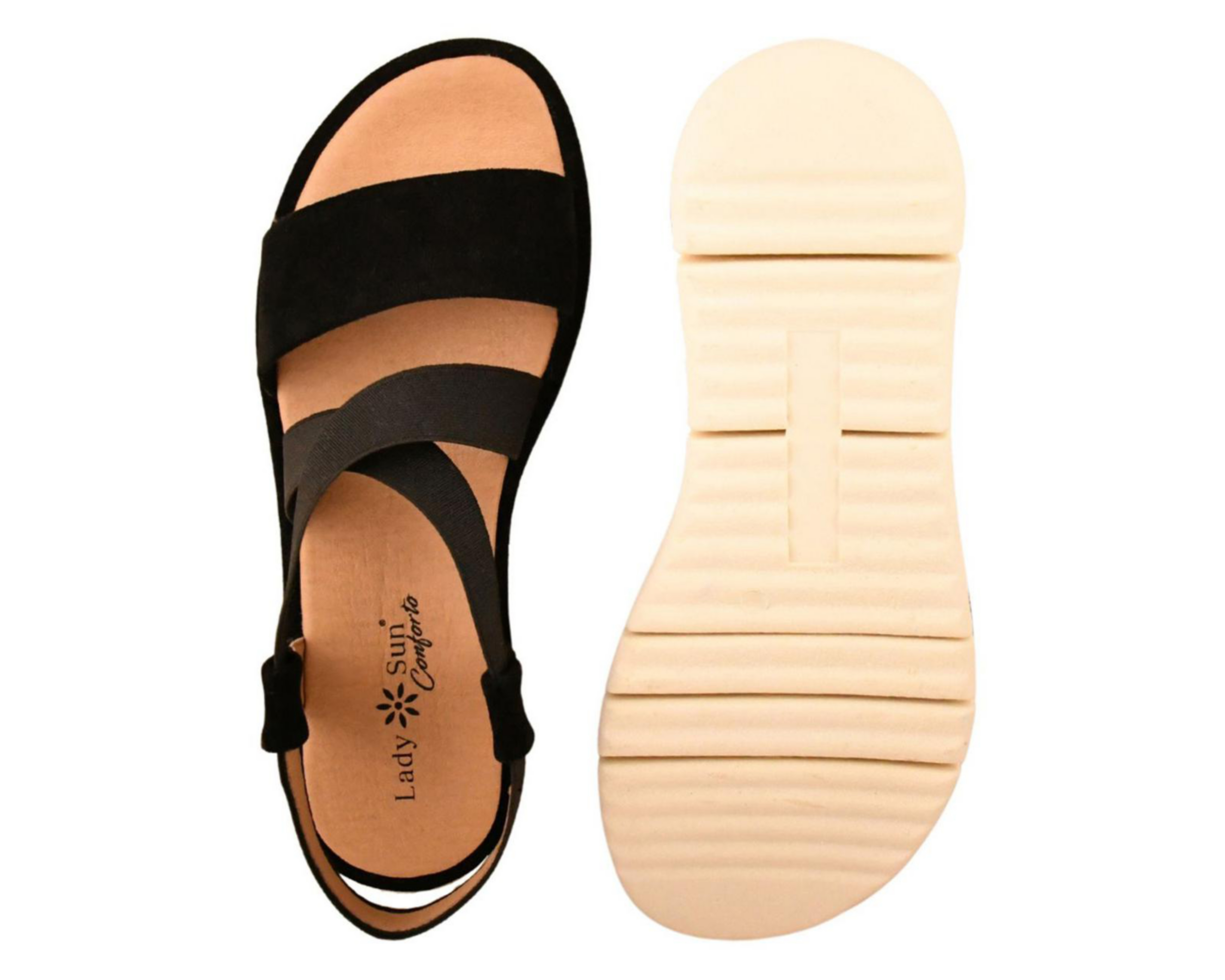 Foto 3 pulgar | Sandalias Casuales Lady Sun Conforto para Mujer