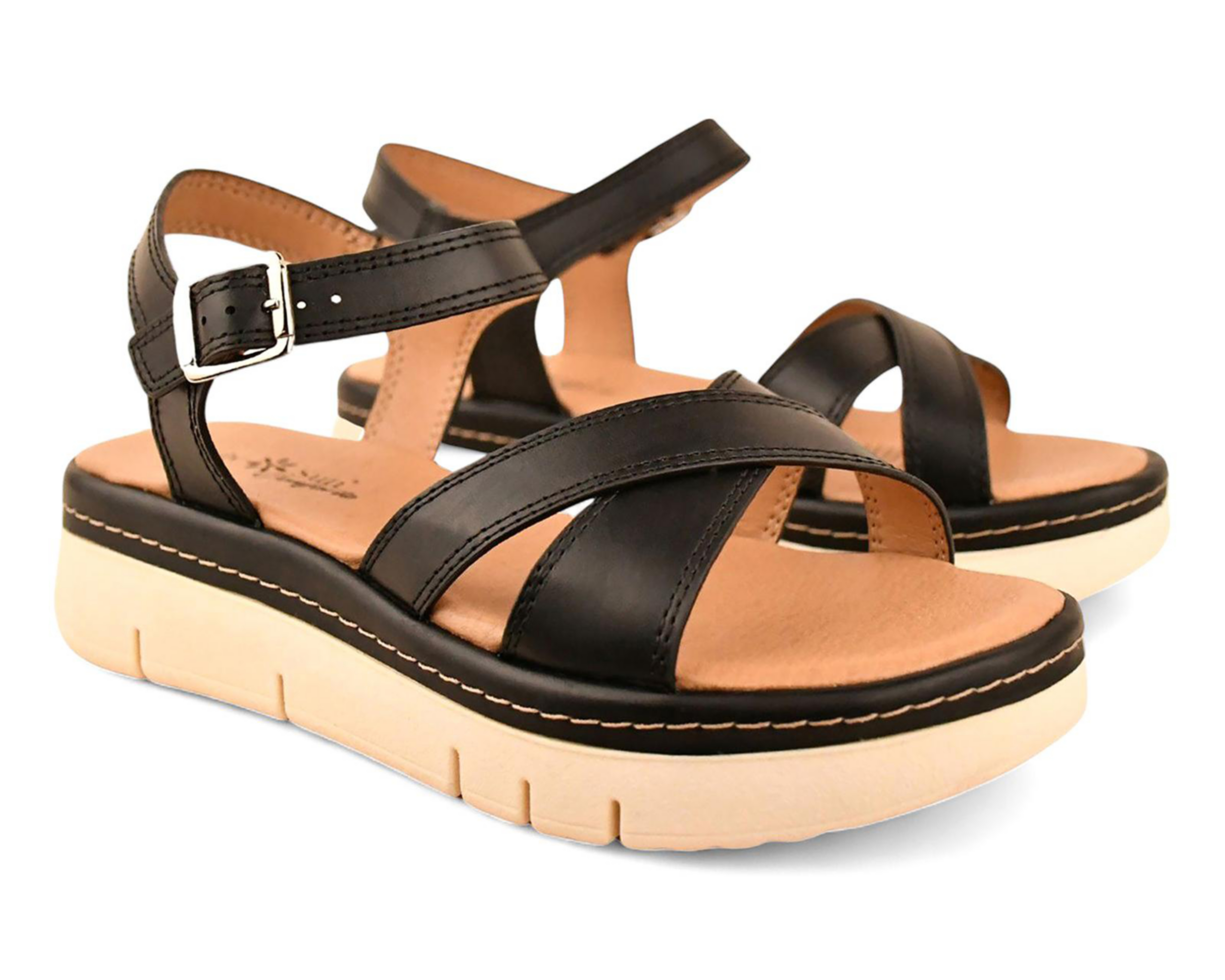 Foto 1 | Sandalias Confort Lady Sun Conforto para Mujer