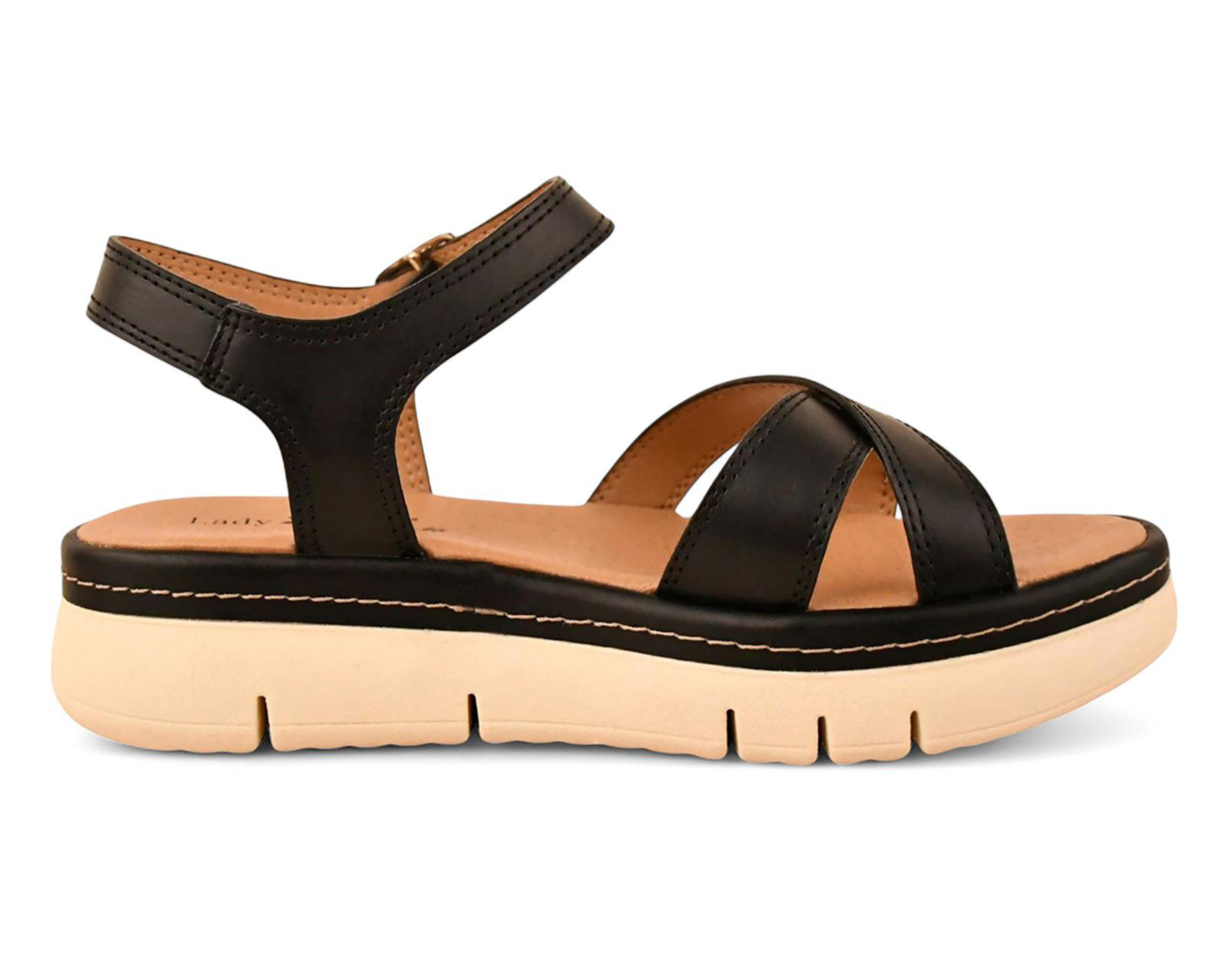 Foto 5 pulgar | Sandalias Confort Lady Sun Conforto para Mujer