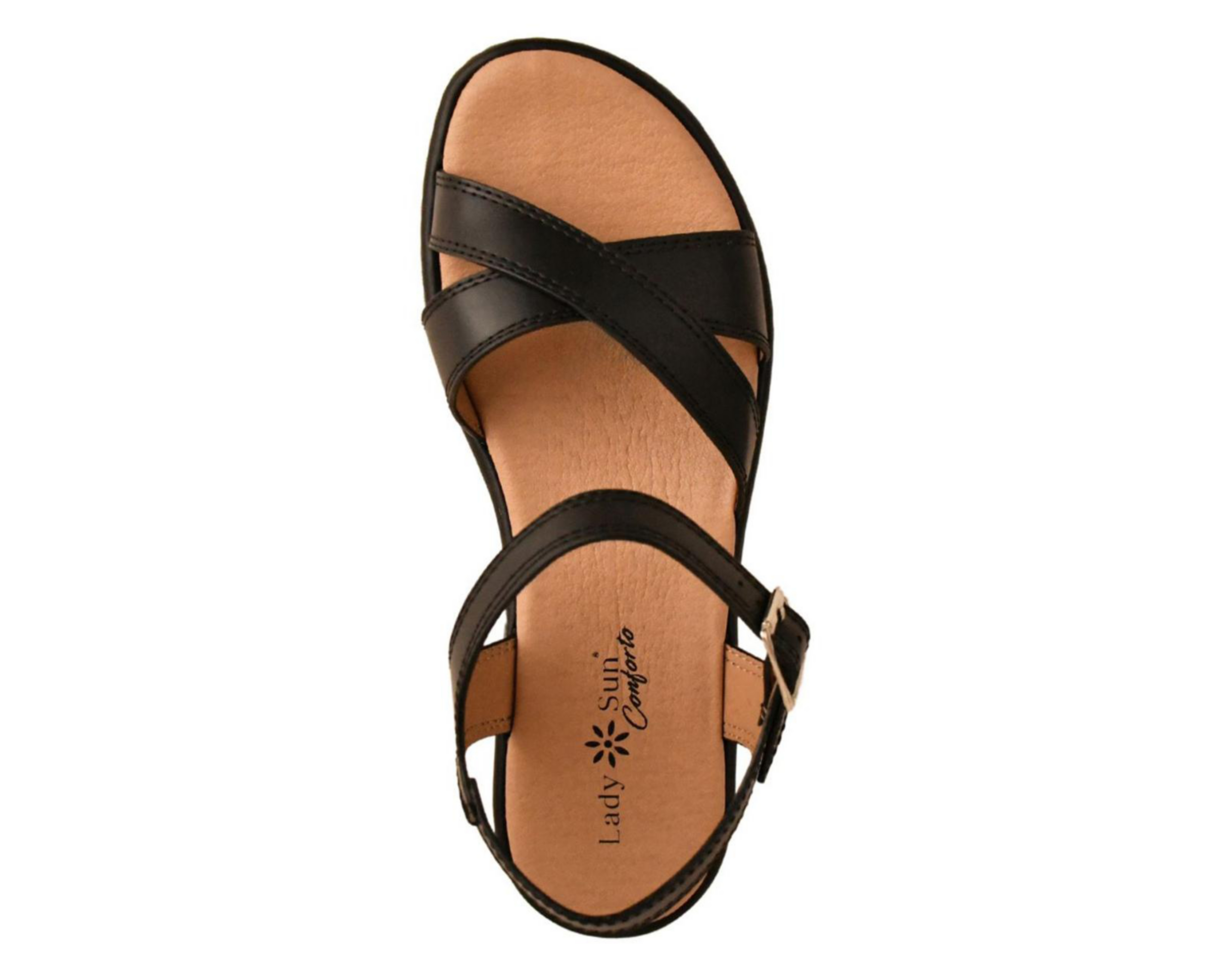 Foto 6 pulgar | Sandalias Confort Lady Sun Conforto para Mujer