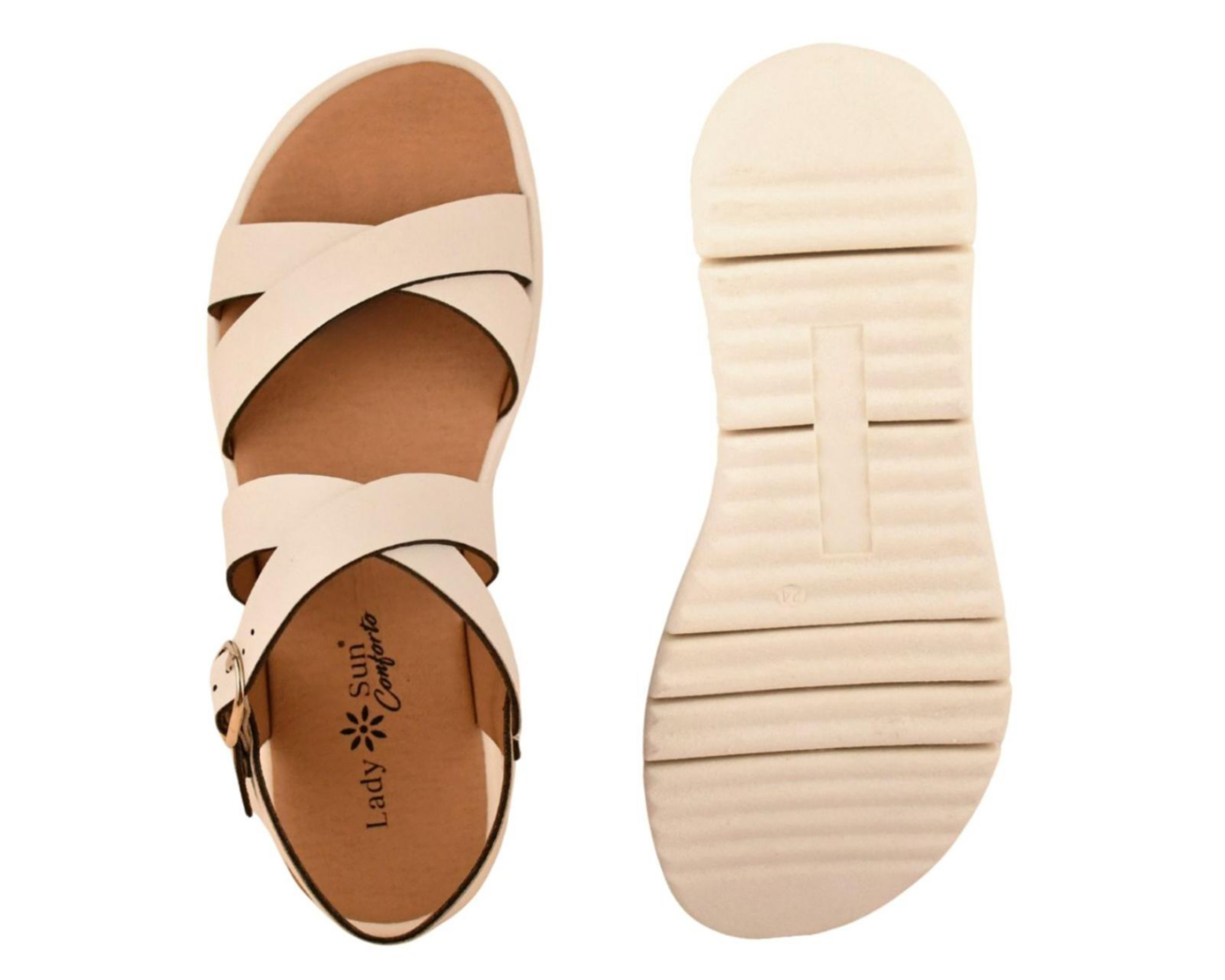 Foto 3 pulgar | Sandalias Confort Lady Sun Conforto para Mujer