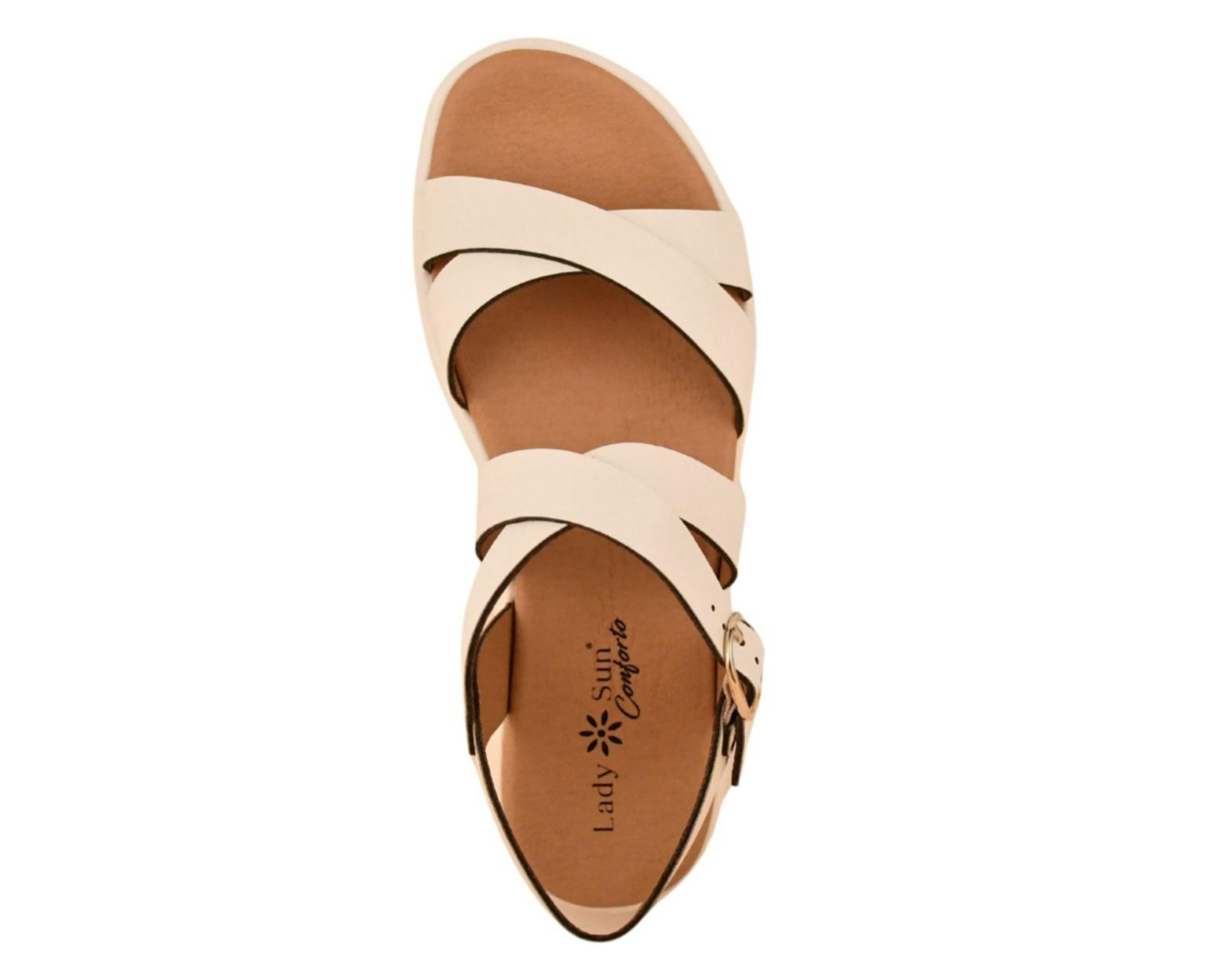 Foto 6 pulgar | Sandalias Confort Lady Sun Conforto para Mujer