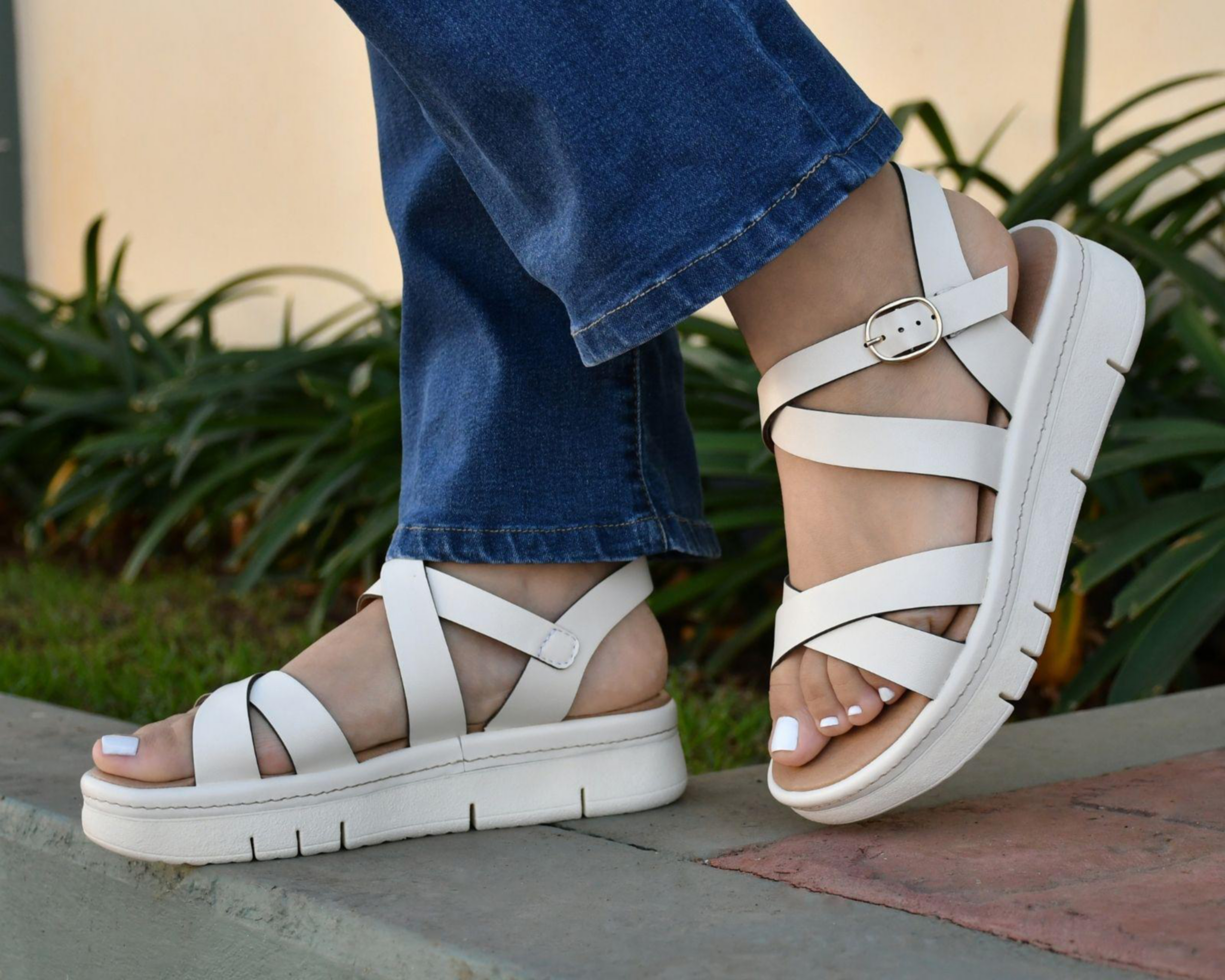 Foto 8 pulgar | Sandalias Confort Lady Sun Conforto para Mujer