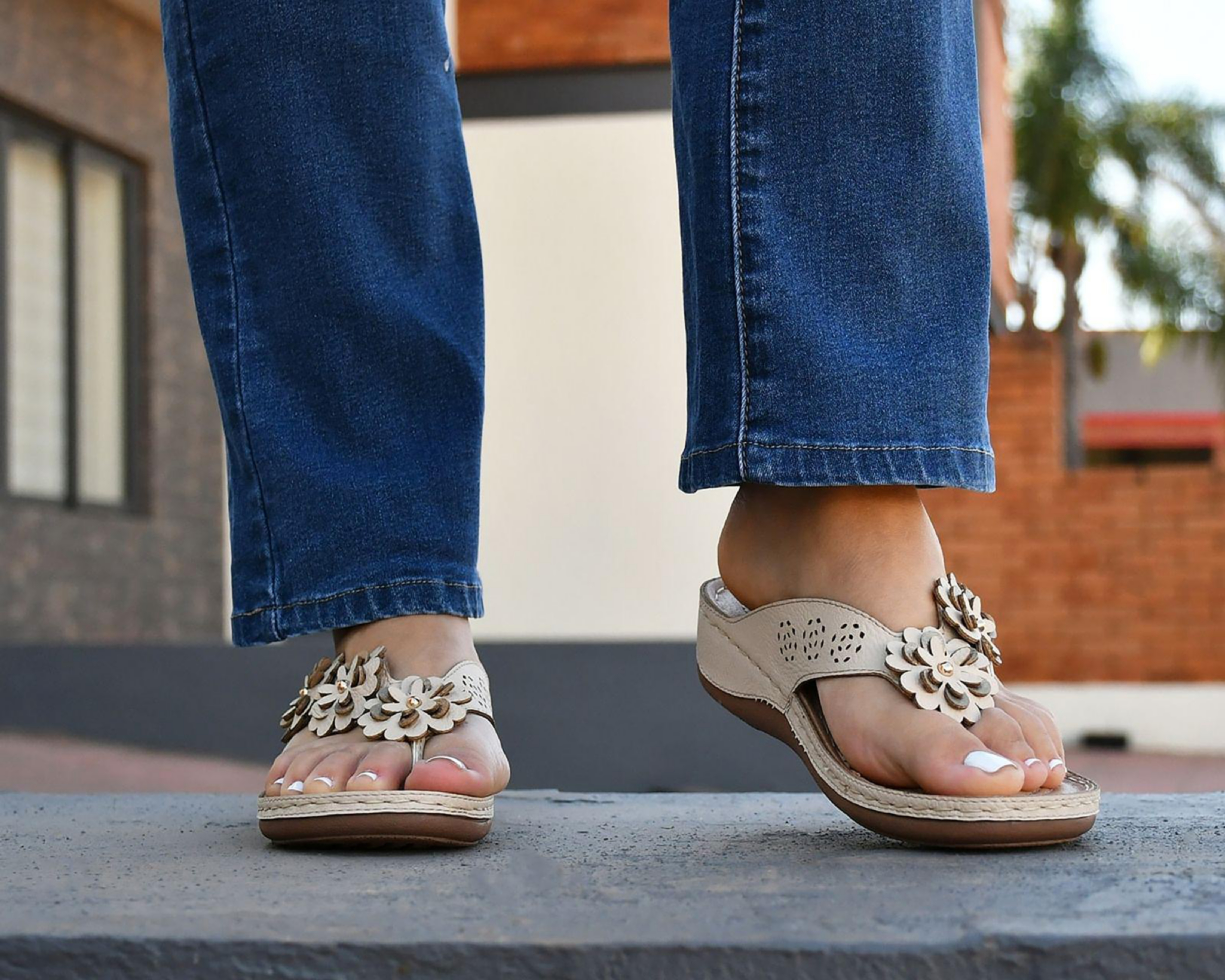 Foto 8 pulgar | Sandalias Confort Lady Sun Conforto para Mujer