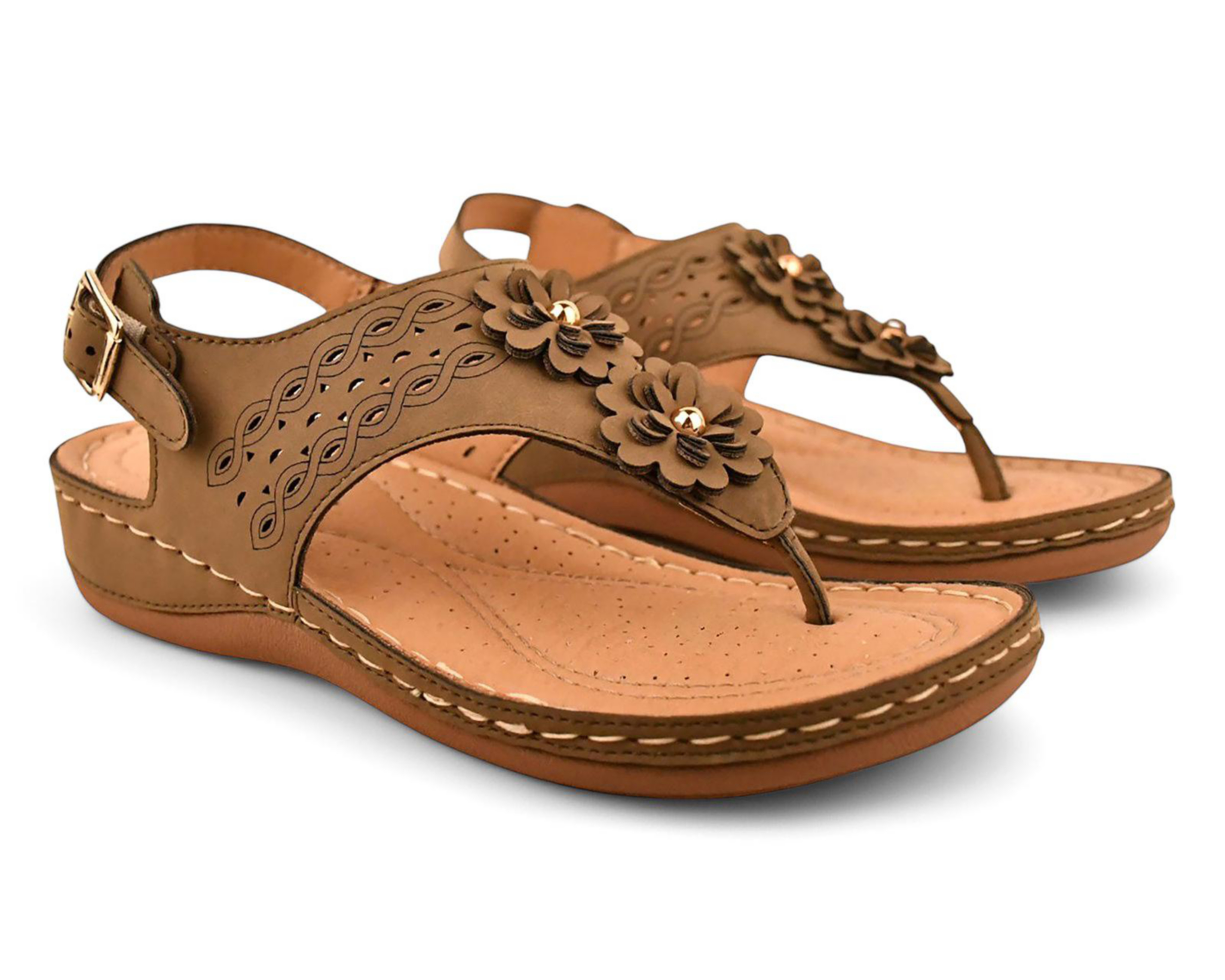 Foto 1 | Sandalias Confort Lady Sun Conforto para Mujer