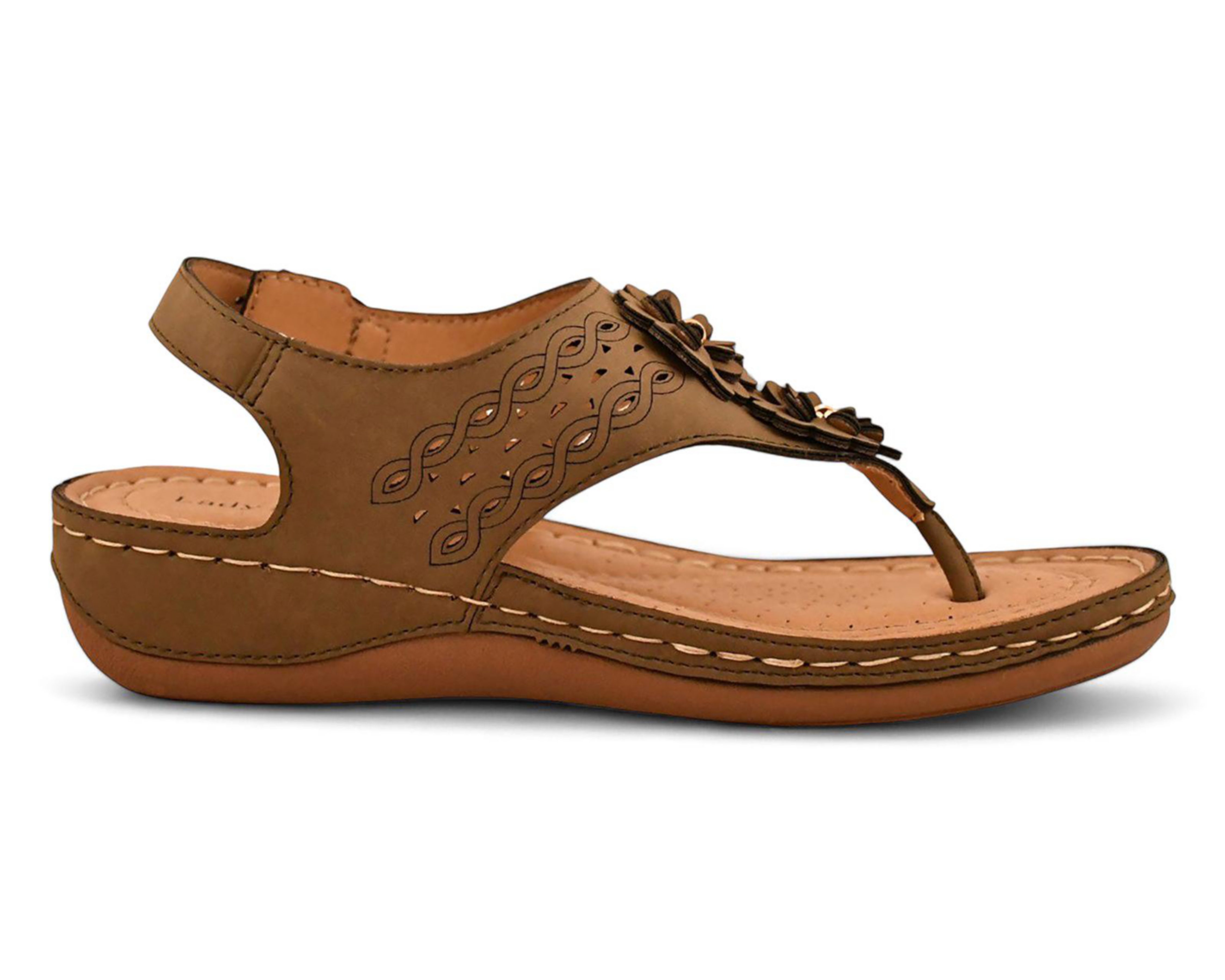 Foto 5 pulgar | Sandalias Confort Lady Sun Conforto para Mujer