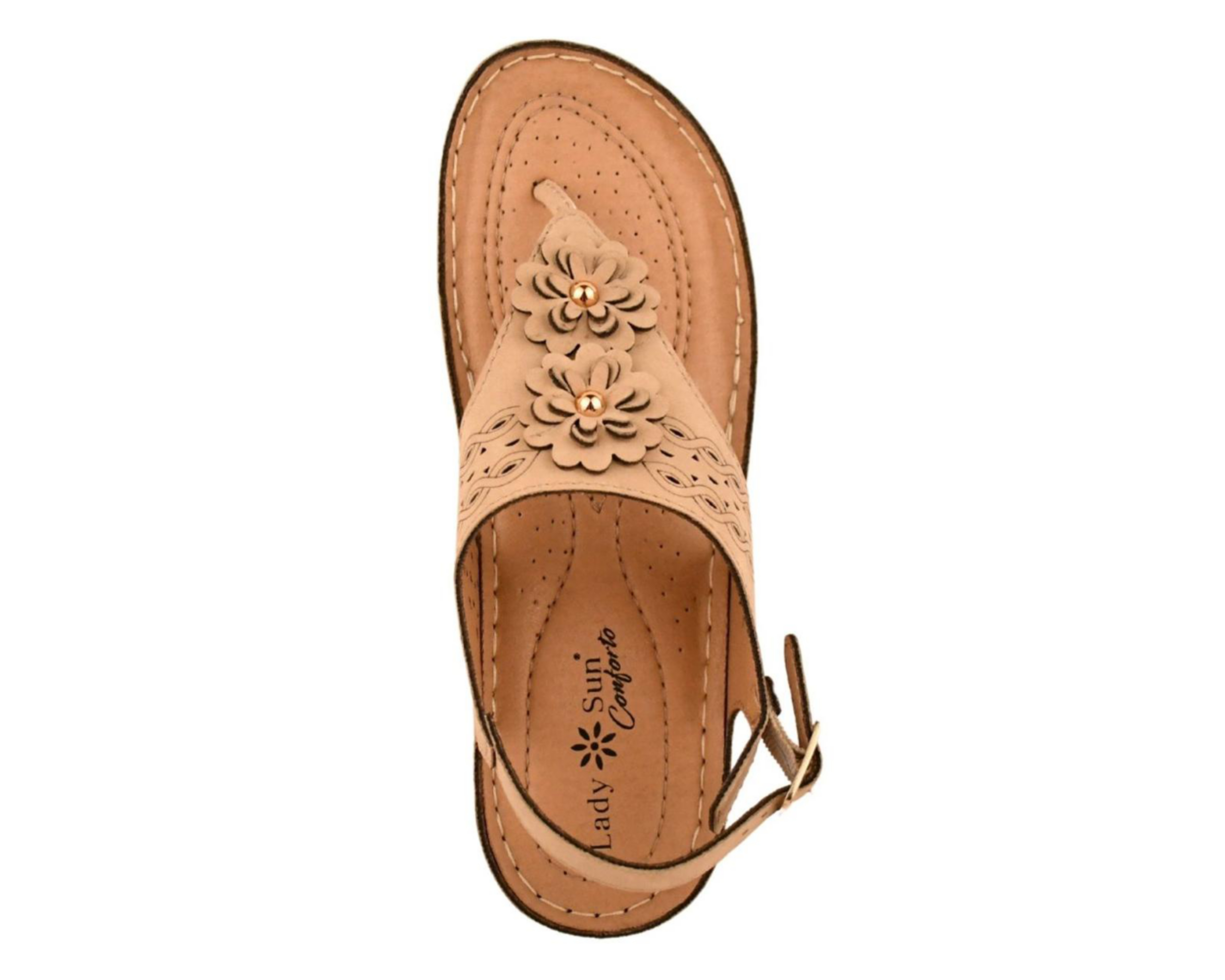 Foto 6 pulgar | Sandalias Casuales Lady Sun Conforto para Mujer