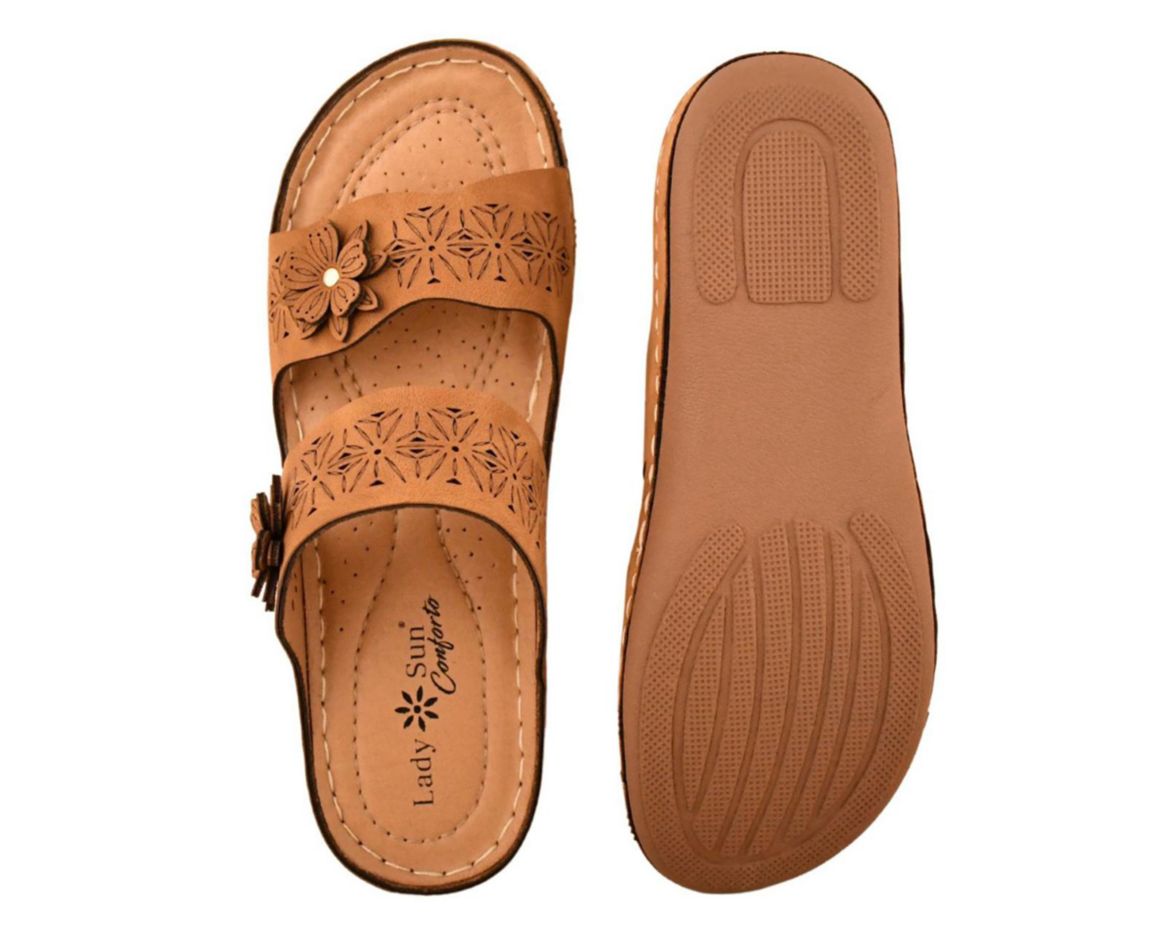 Foto 3 pulgar | Sandalias Confort Lady Sun Conforto para Mujer