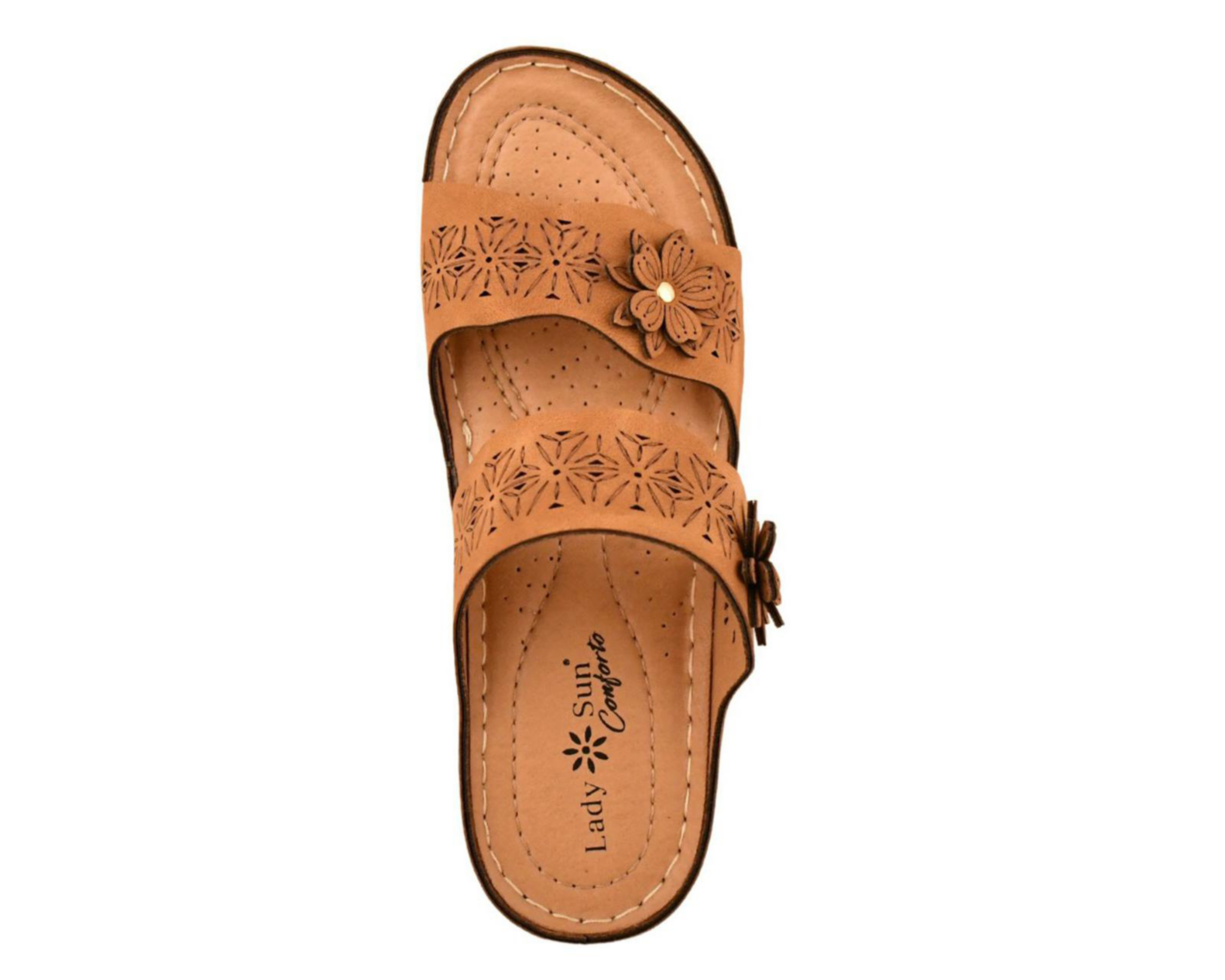 Foto 6 pulgar | Sandalias Confort Lady Sun Conforto para Mujer