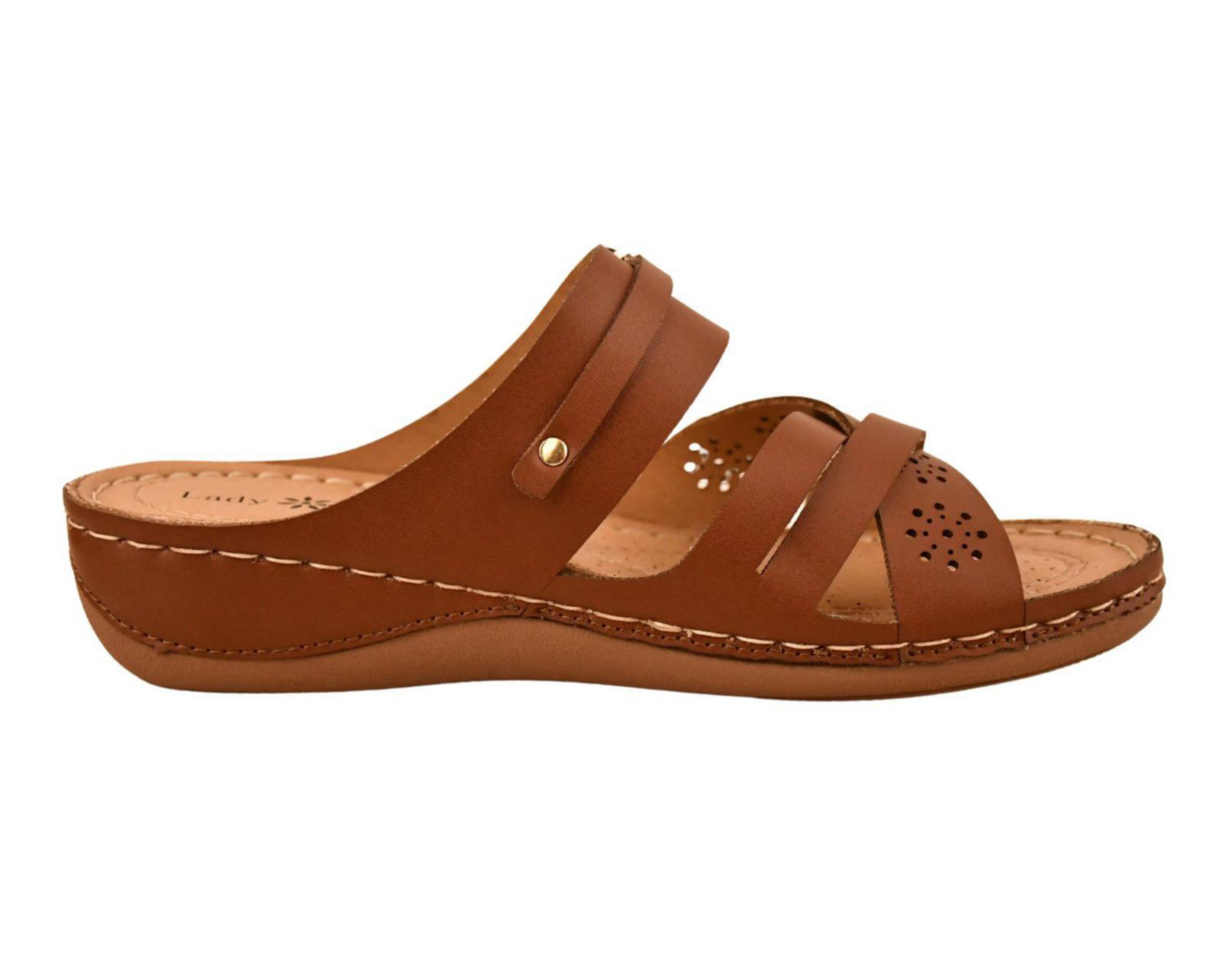 Foto 4 | Sandalias Casuales Lady Sun Conforto para Mujer