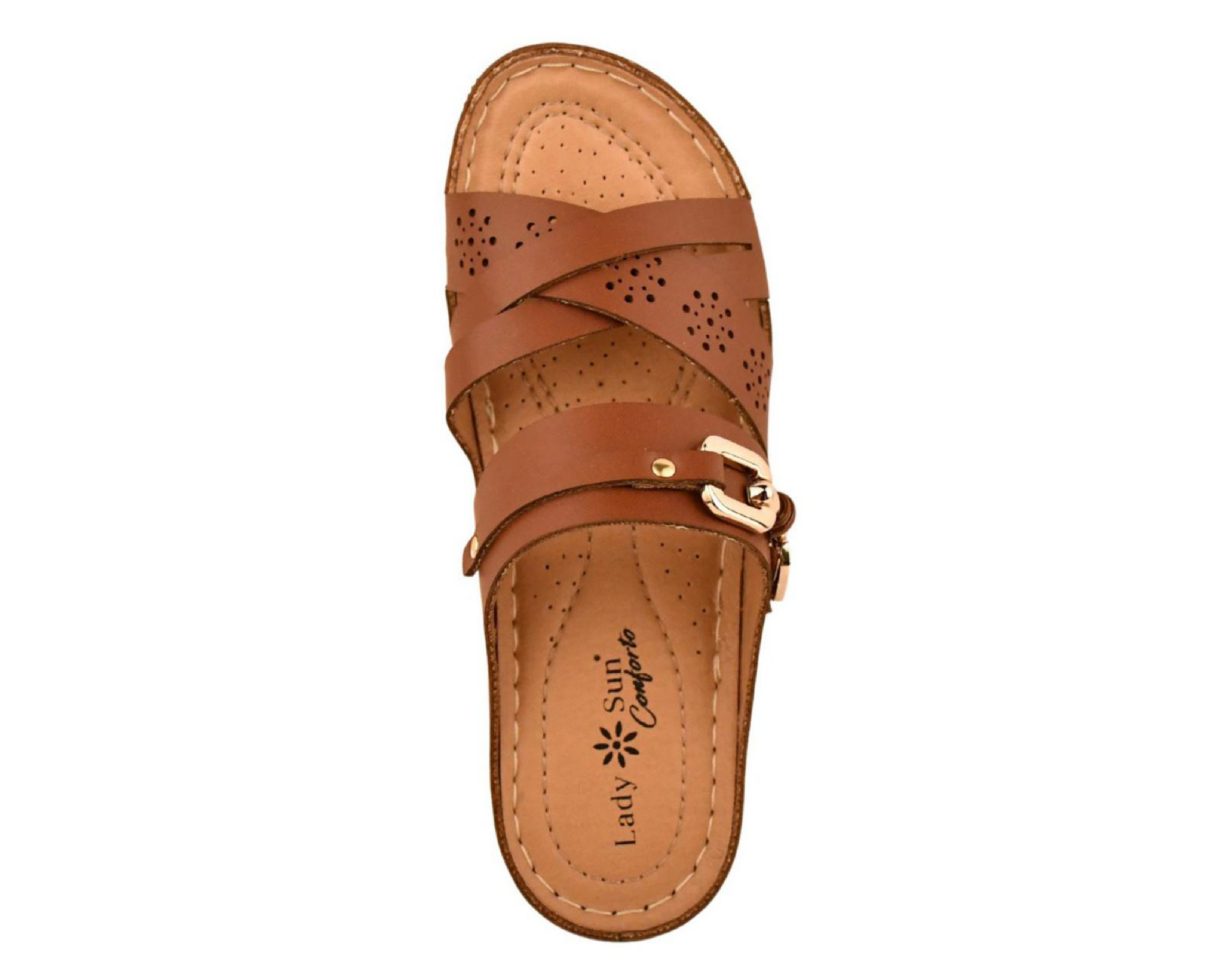 Foto 6 pulgar | Sandalias Casuales Lady Sun Conforto para Mujer