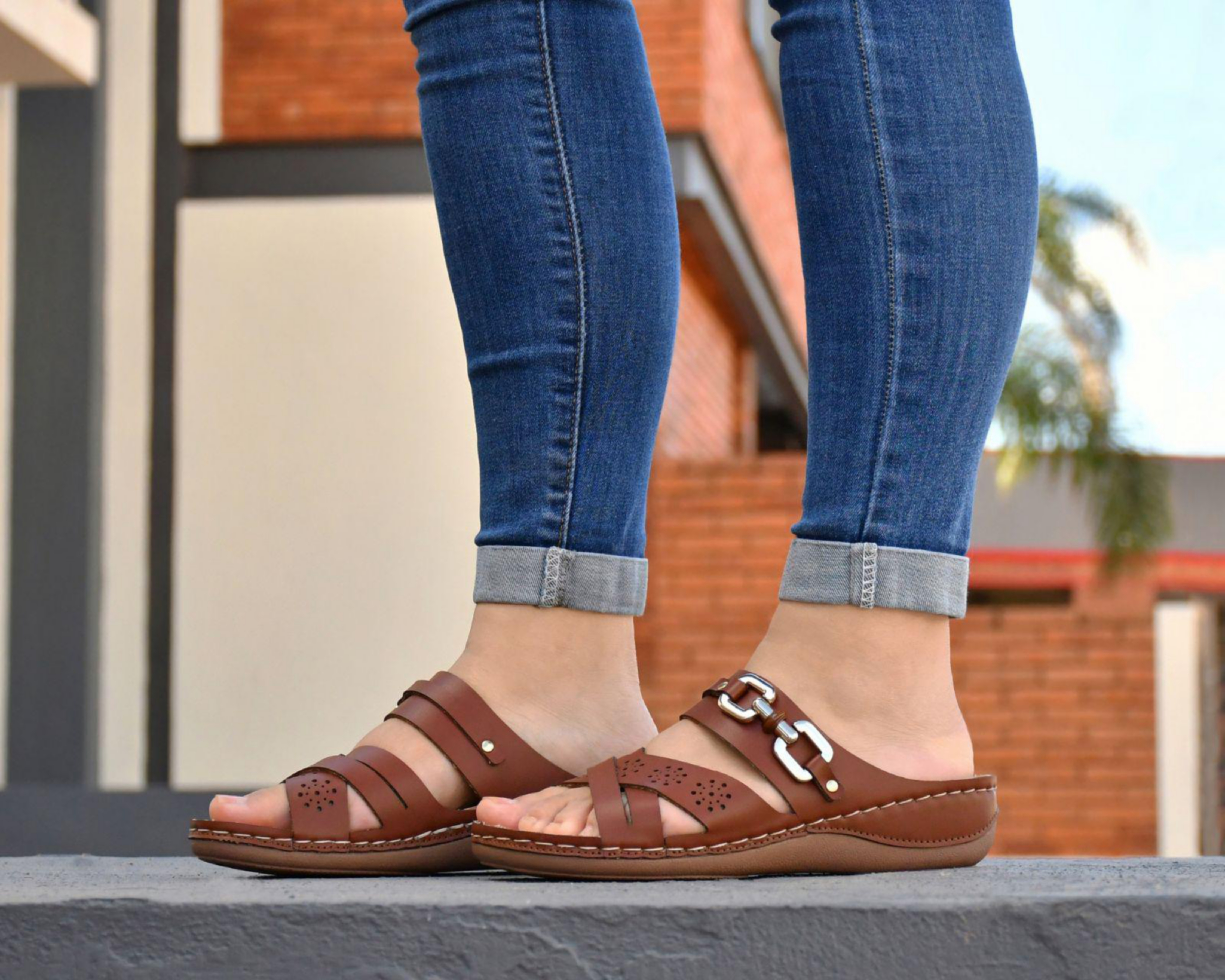 Foto 8 pulgar | Sandalias Casuales Lady Sun Conforto para Mujer