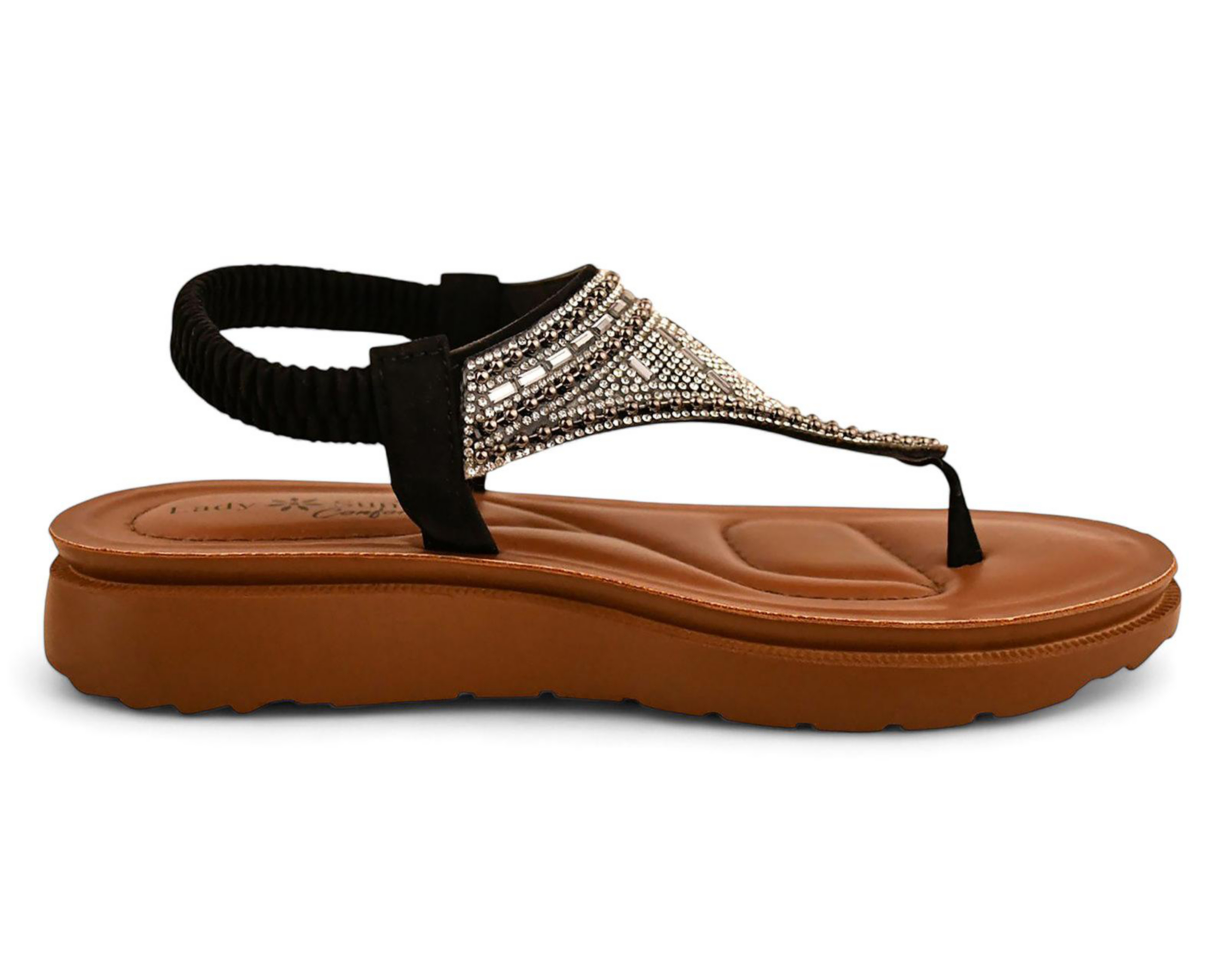 Foto 5 pulgar | Sandalias Confort Lady Sun Conforto para Mujer