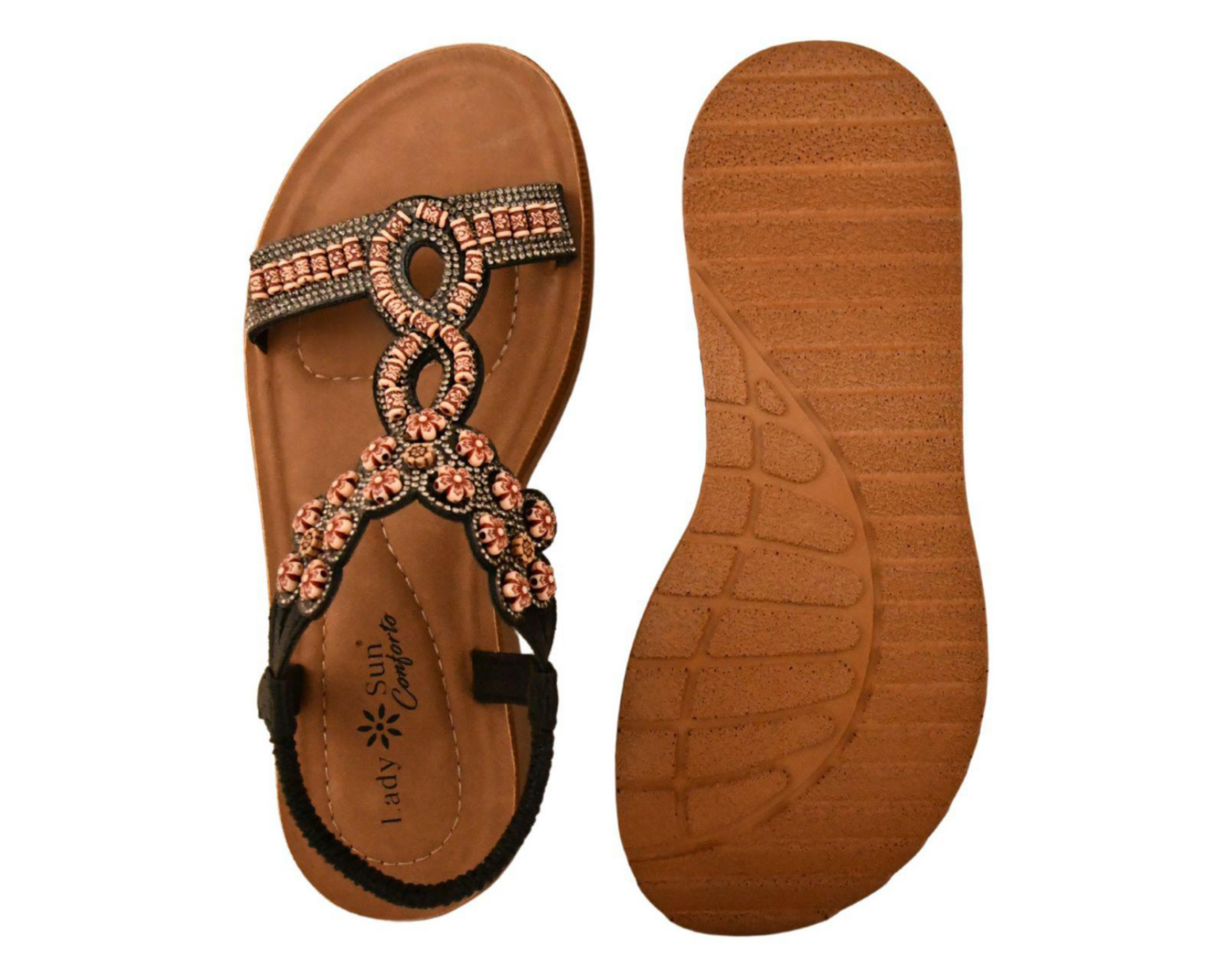 Foto 3 pulgar | Sandalias Confort Lady Sun Conforto para Mujer