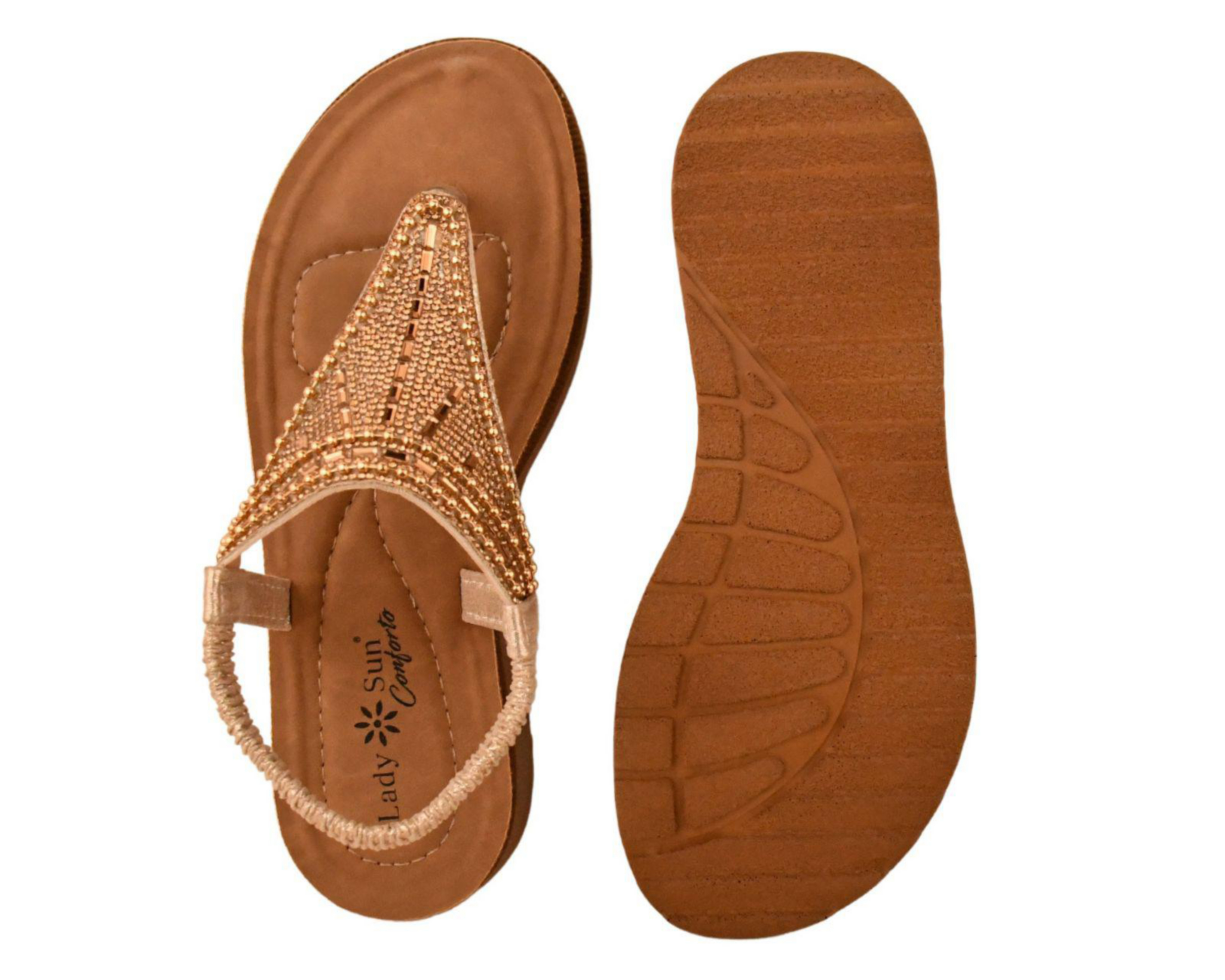 Foto 3 pulgar | Sandalias Confort Lady Sun Conforto para Mujer