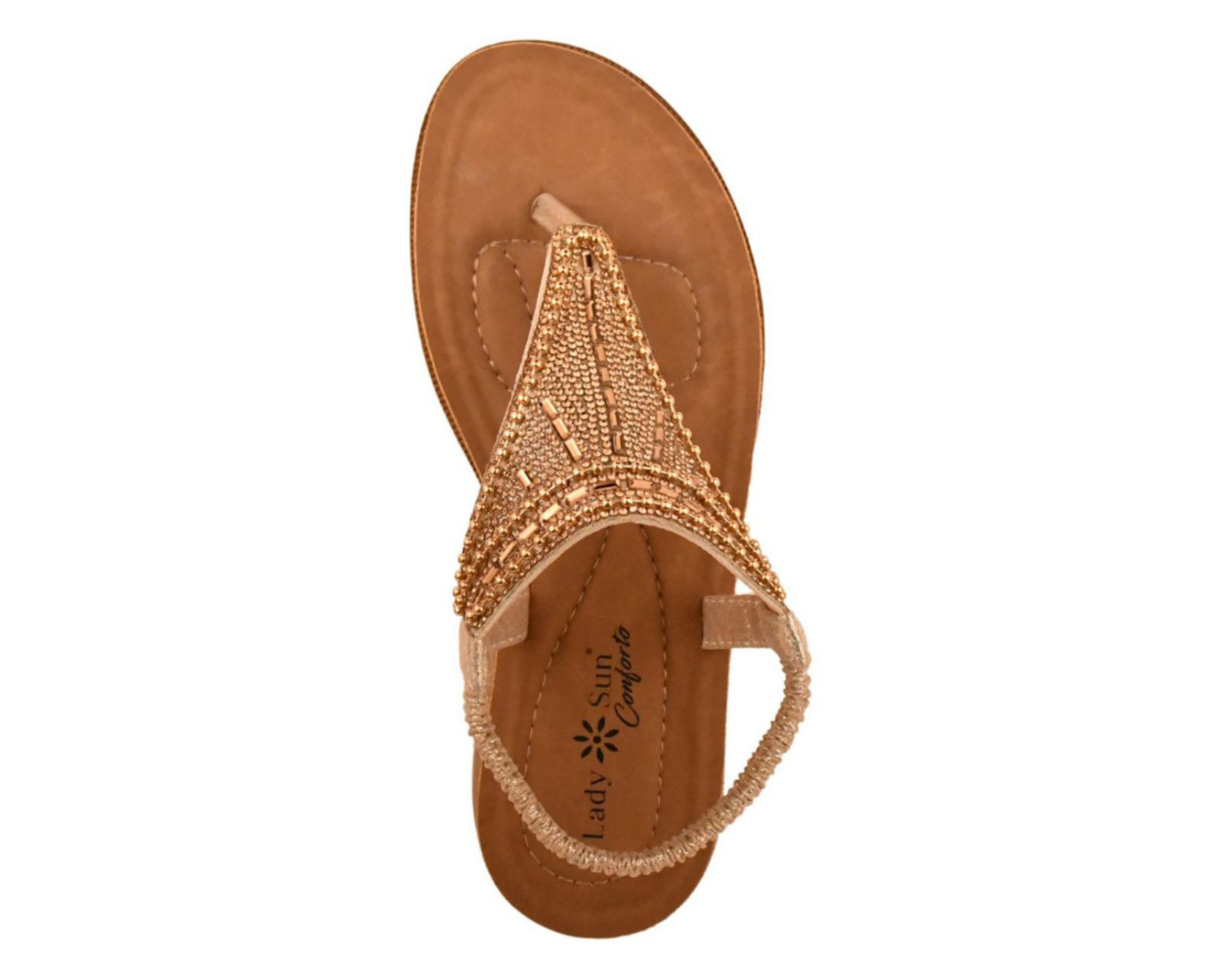 Foto 6 pulgar | Sandalias Confort Lady Sun Conforto para Mujer