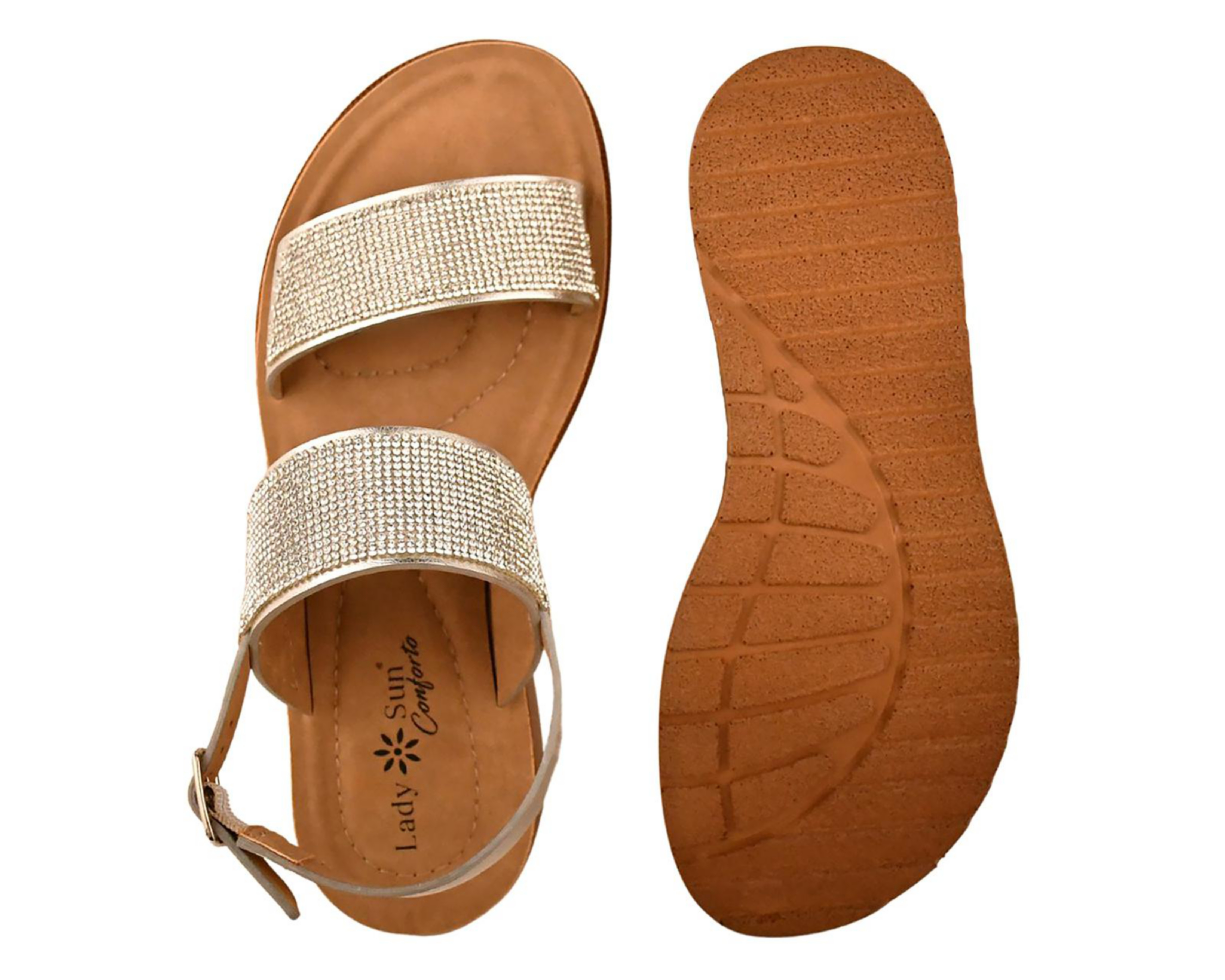 Foto 3 pulgar | Sandalias Confort Lady Sun Conforto para Mujer