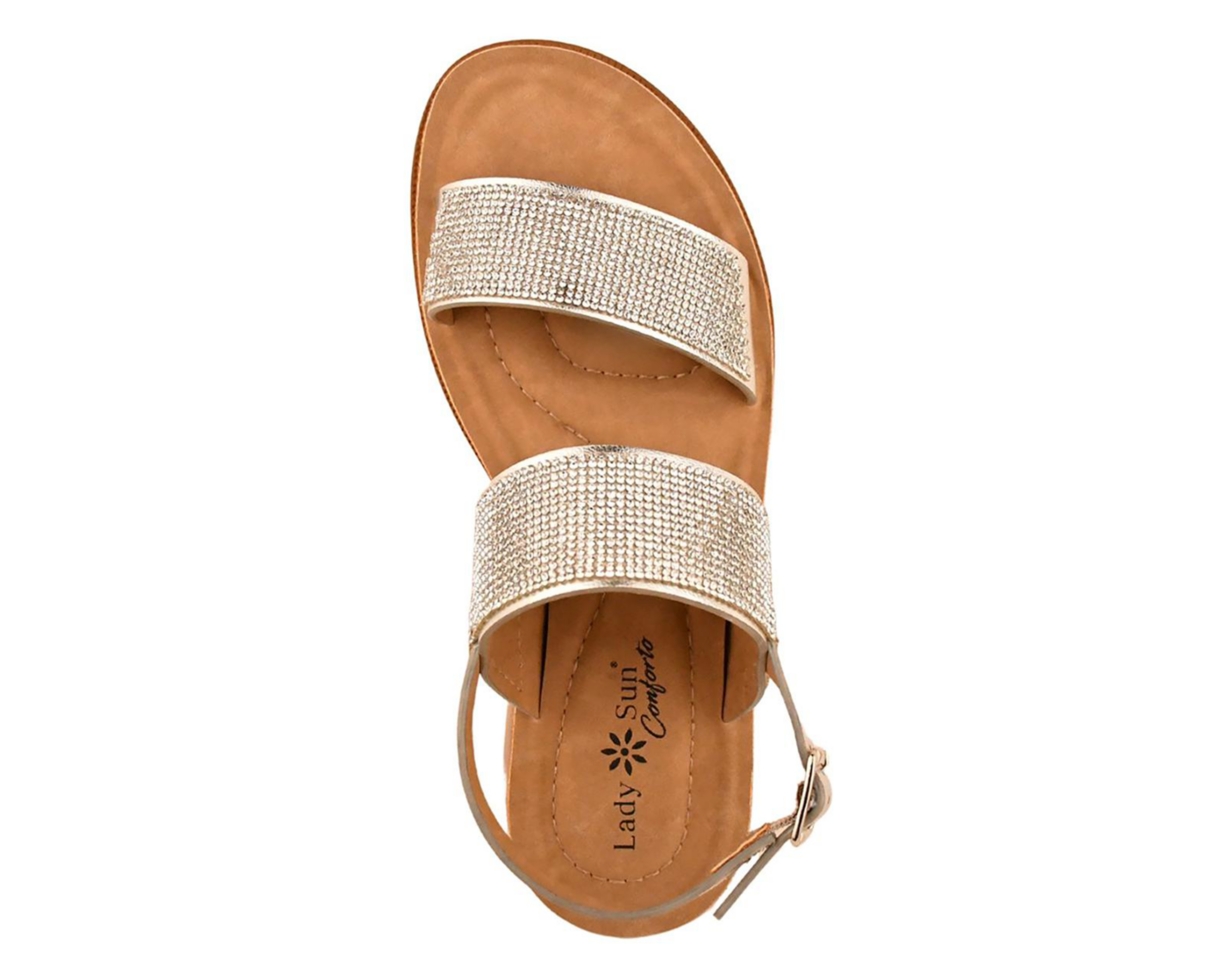 Foto 6 pulgar | Sandalias Confort Lady Sun Conforto para Mujer